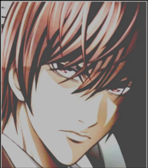 Έντονο Πορτρέτο Χαρακτήρα Anime Ταπετσαρία