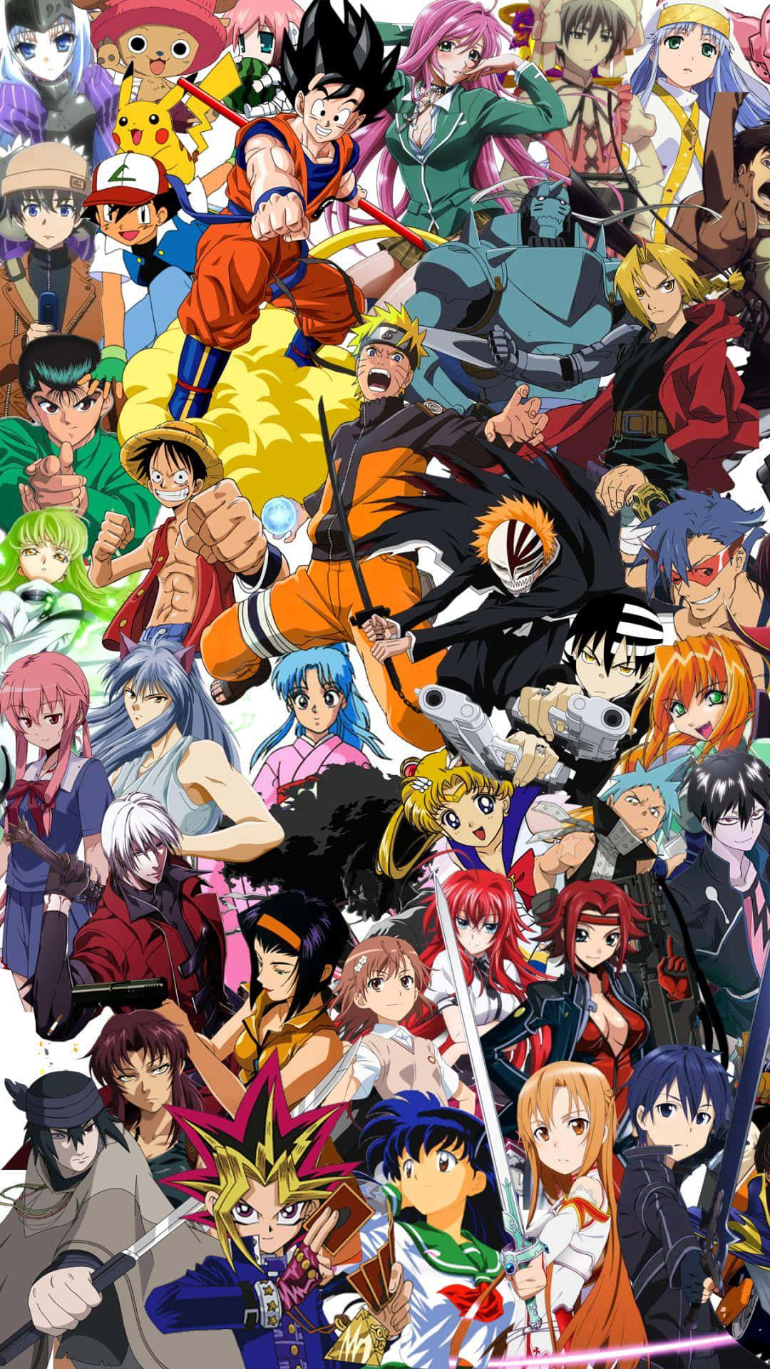 Ο κόσμος του anime είναι γεμάτος ποικιλόμορφους και συναρπαστικούς χαρακτήρες Ταπετσαρία