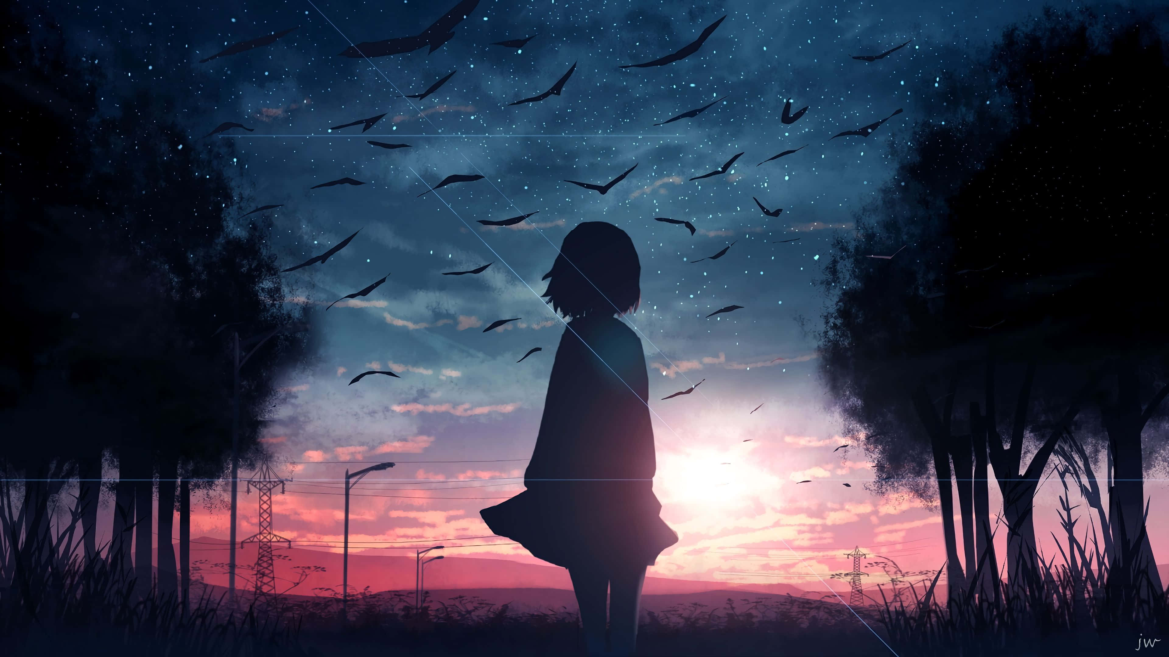 Φόντο Anime 4K Ταπετσαρία