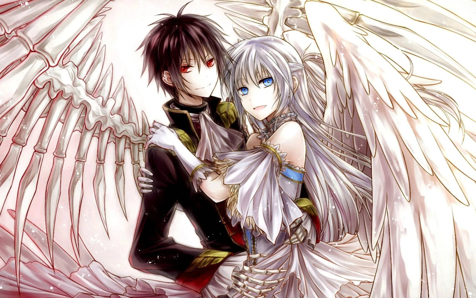 Αγκαλιά Αγγέλου Anime Ταπετσαρία