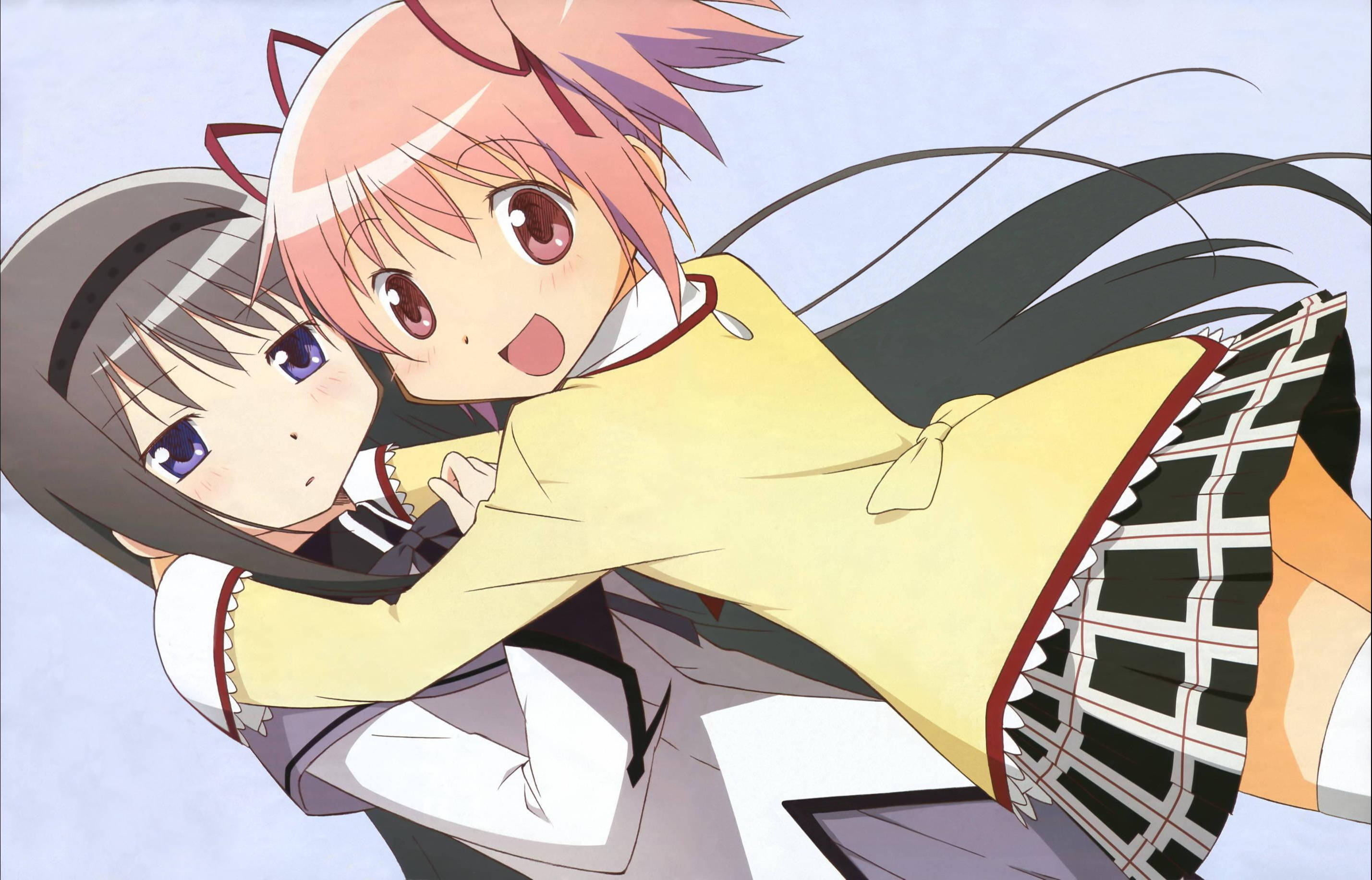 Λεσβιακό Anime Akemi και Kaname Ταπετσαρία
