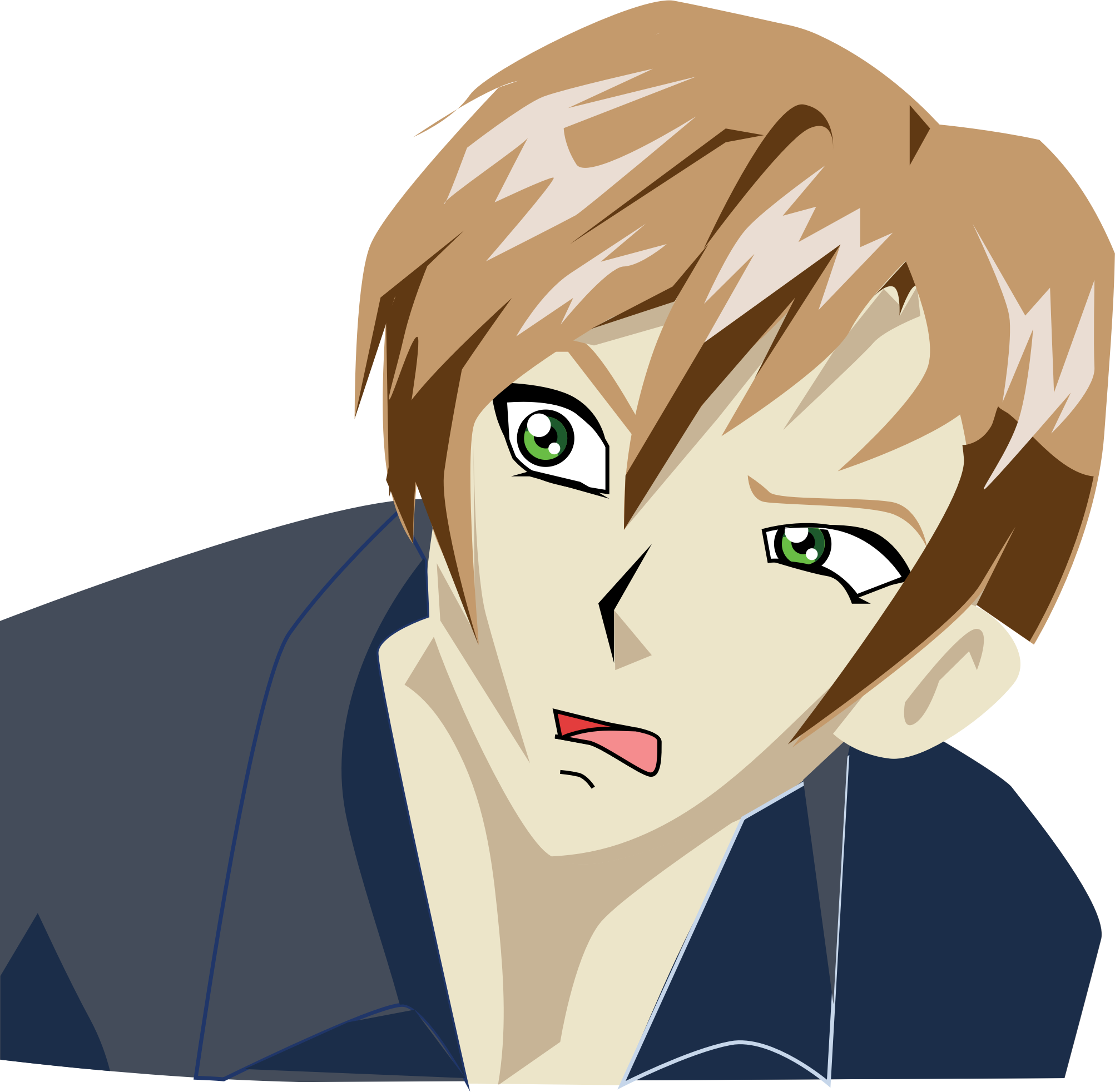 Μπερδεμένος Χαρακτήρας Anime Ταπετσαρία