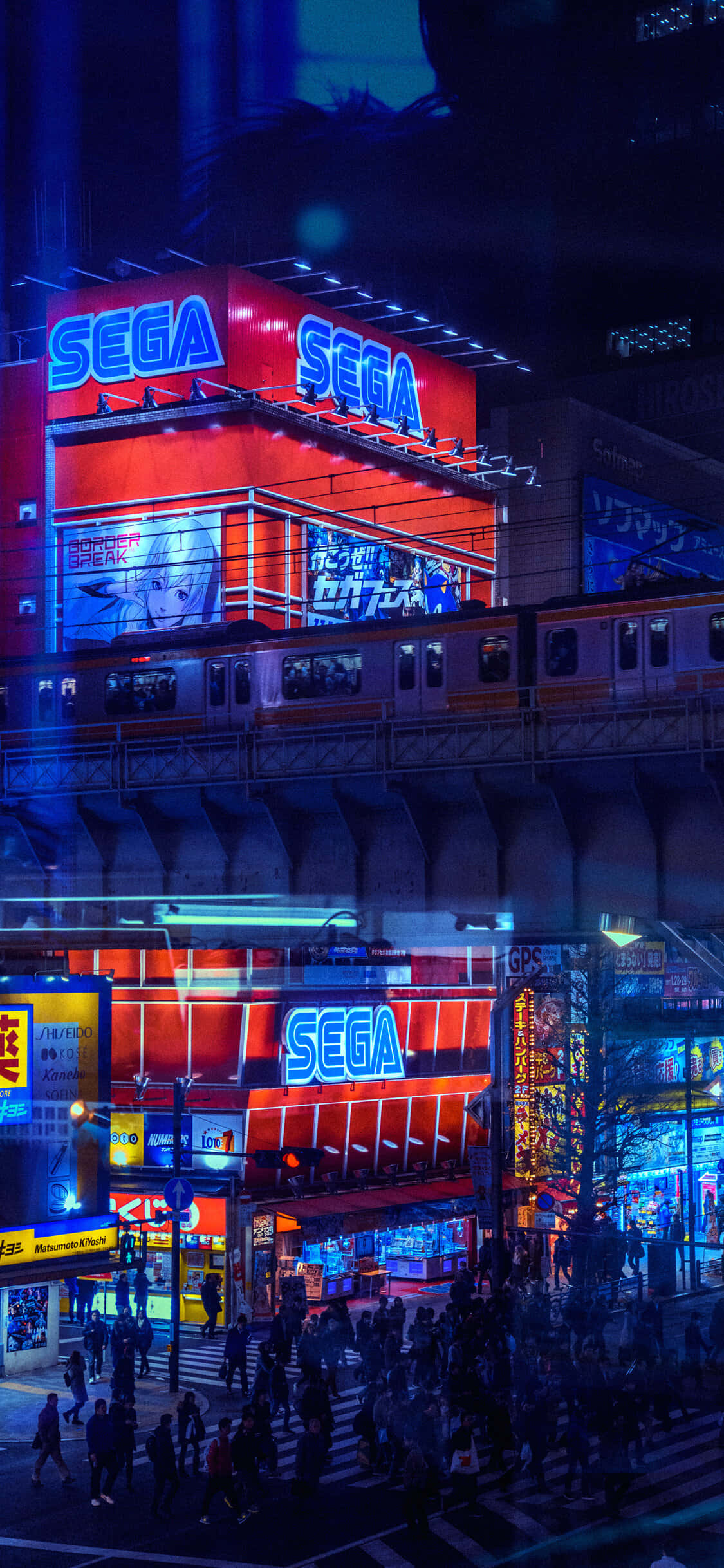Μπείτε στον κόσμο της Anime City - μια ονειρική μητρόπολη γεμάτη περιπέτεια! Ταπετσαρία