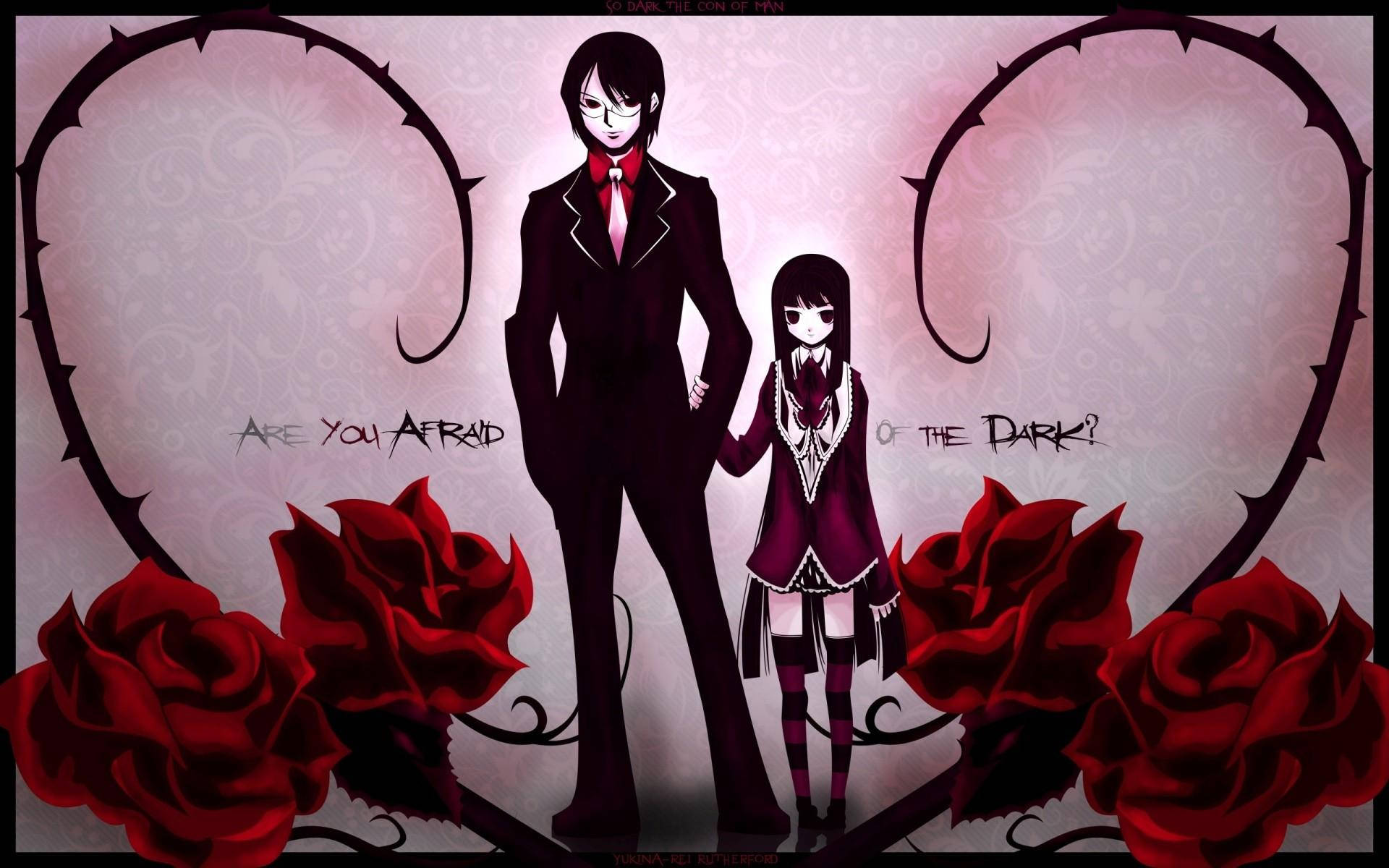 Σκοτεινό Anime Φοβάται το Σκοτάδι Ταπετσαρία