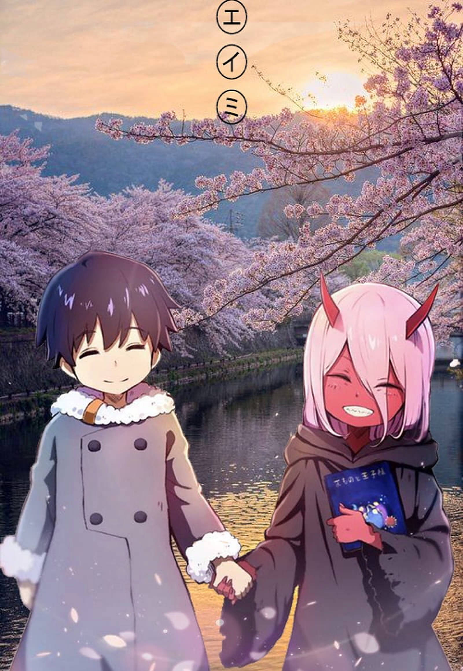 Anime Παιδιά Darling in the Franxx Ταπετσαρία