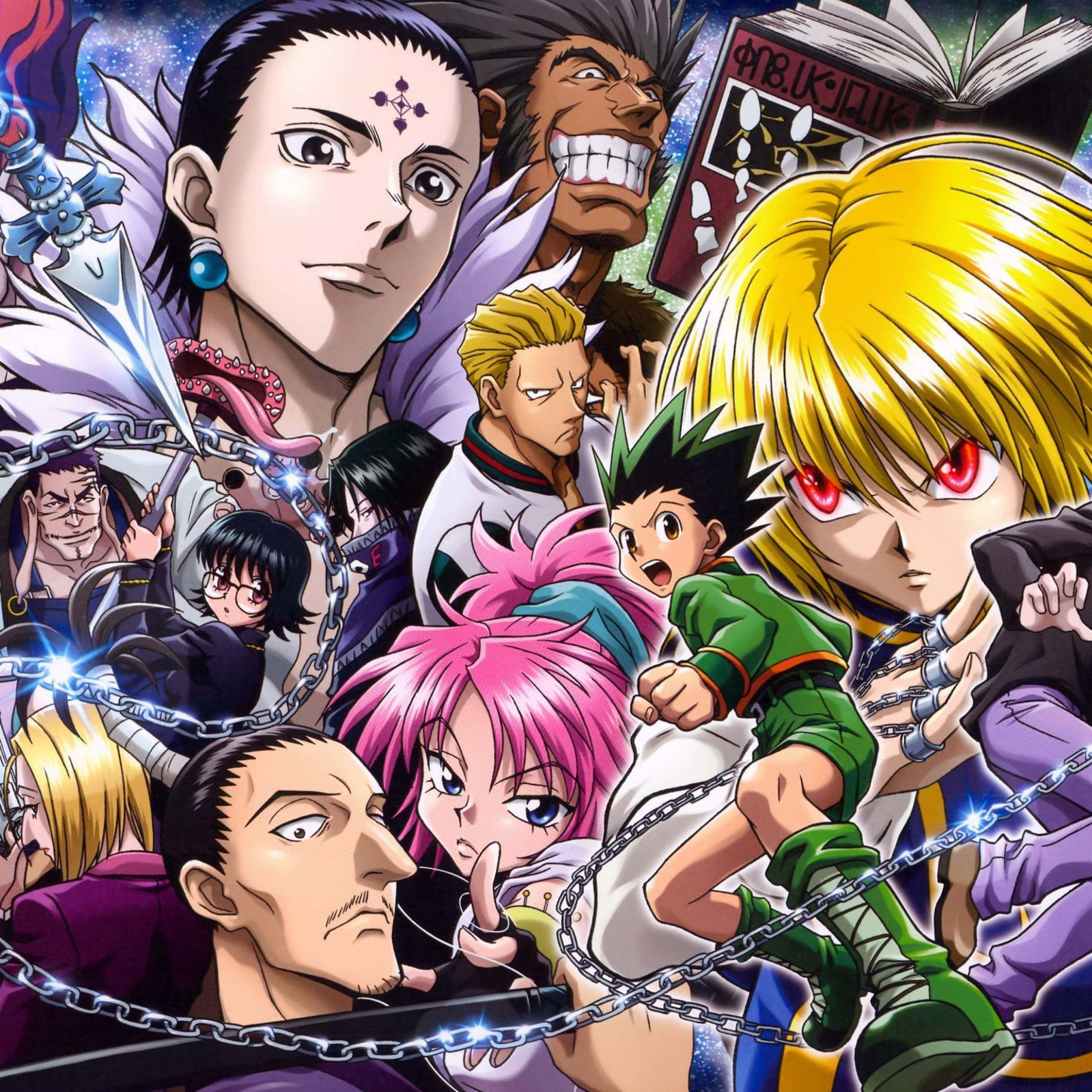 Οι χαρακτήρες anime πετούν Ταπετσαρία