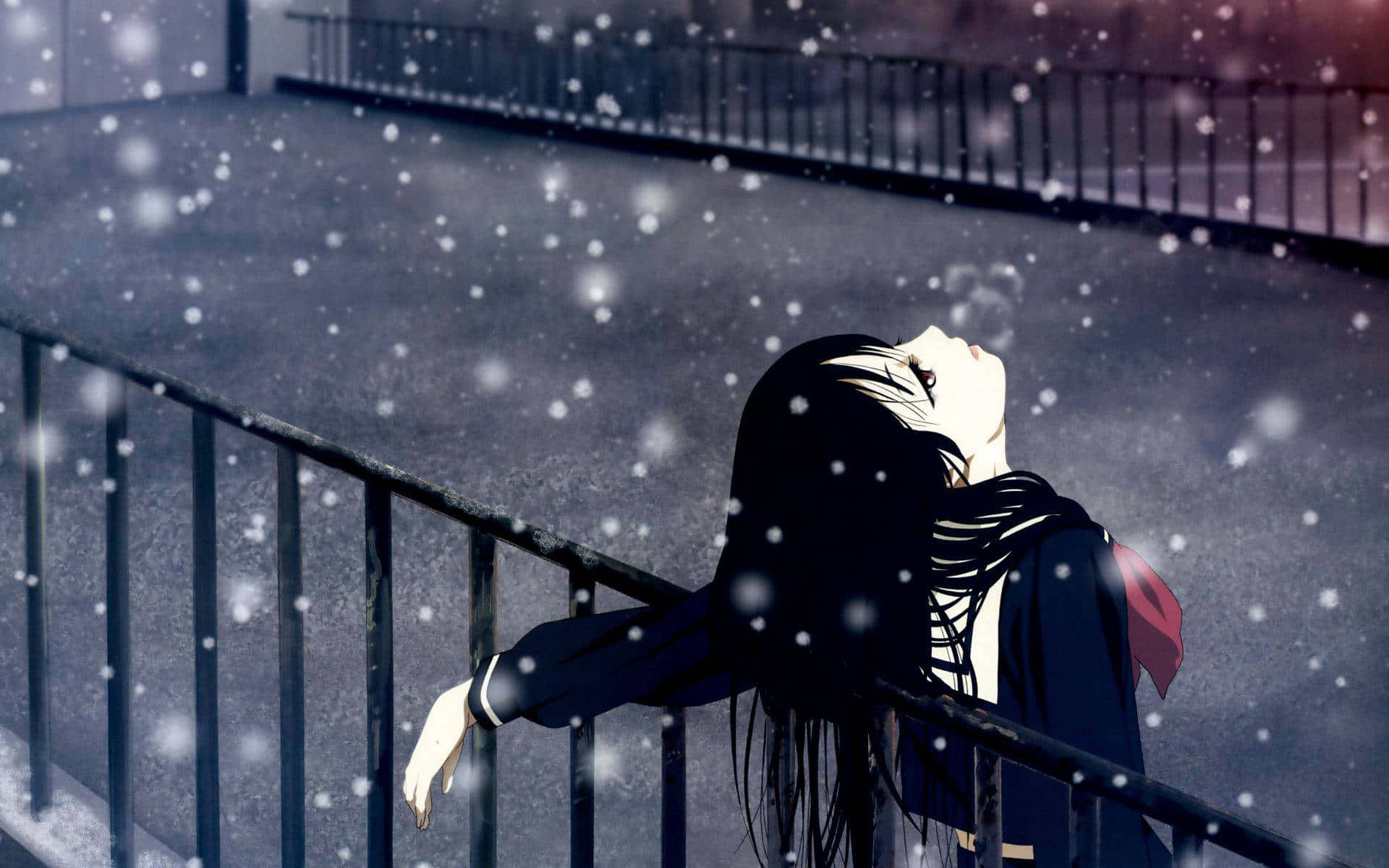 Λυπημένες εικόνες Anime Ταπετσαρία
