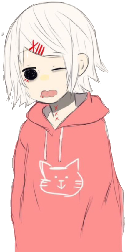 Τραυματισμένη Έκφραση Χαρακτήρα Anime Ταπετσαρία