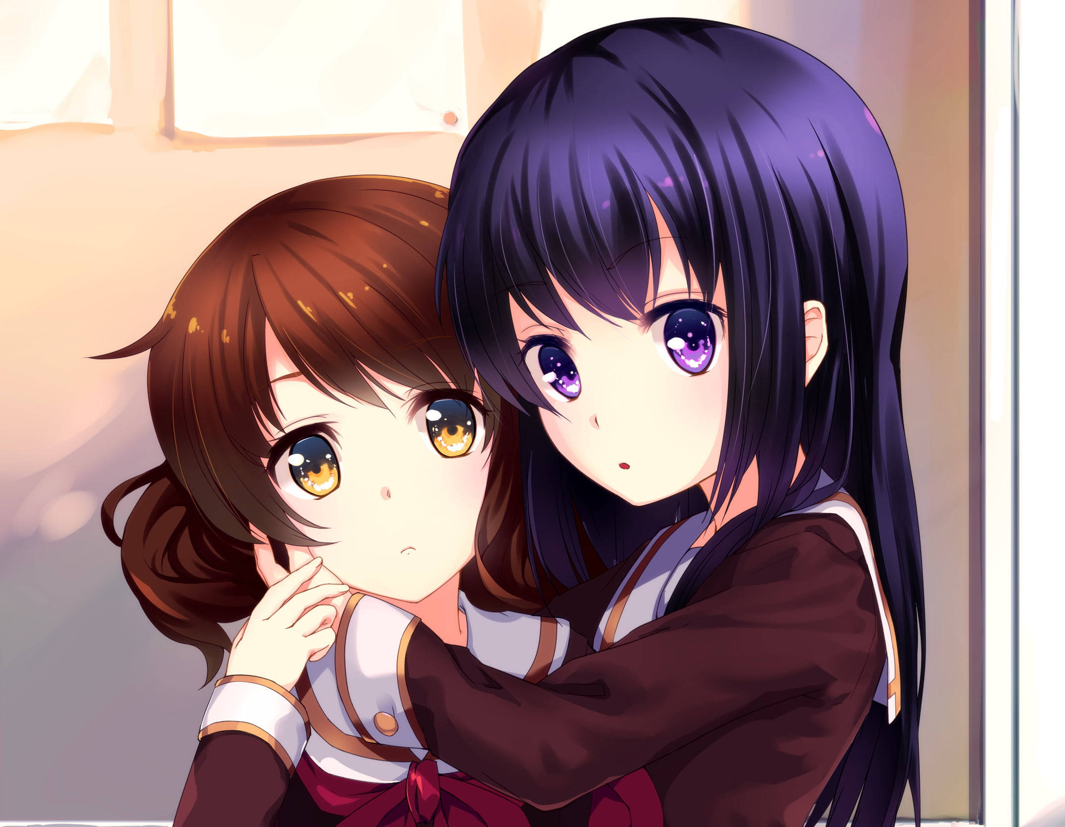 Αξιολάτρευτες Λεσβίες Anime Ταπετσαρία