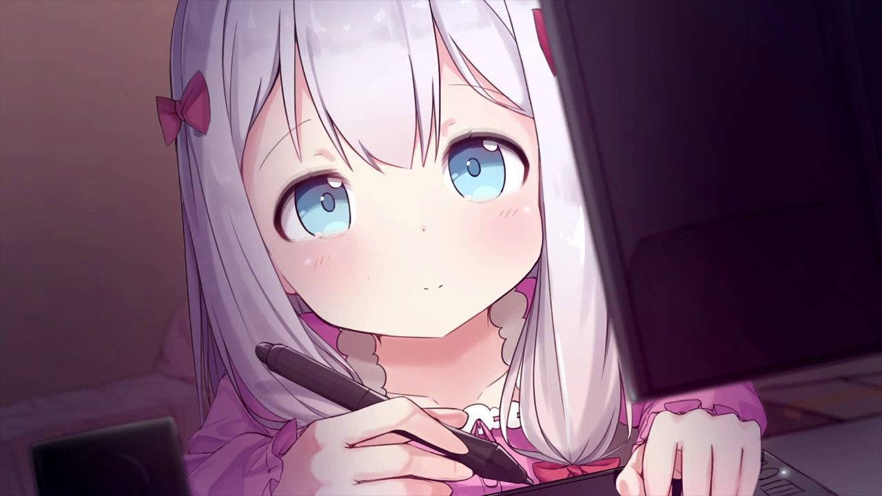 Anime Κορίτσι Izumi Sagiri Ταπετσαρία