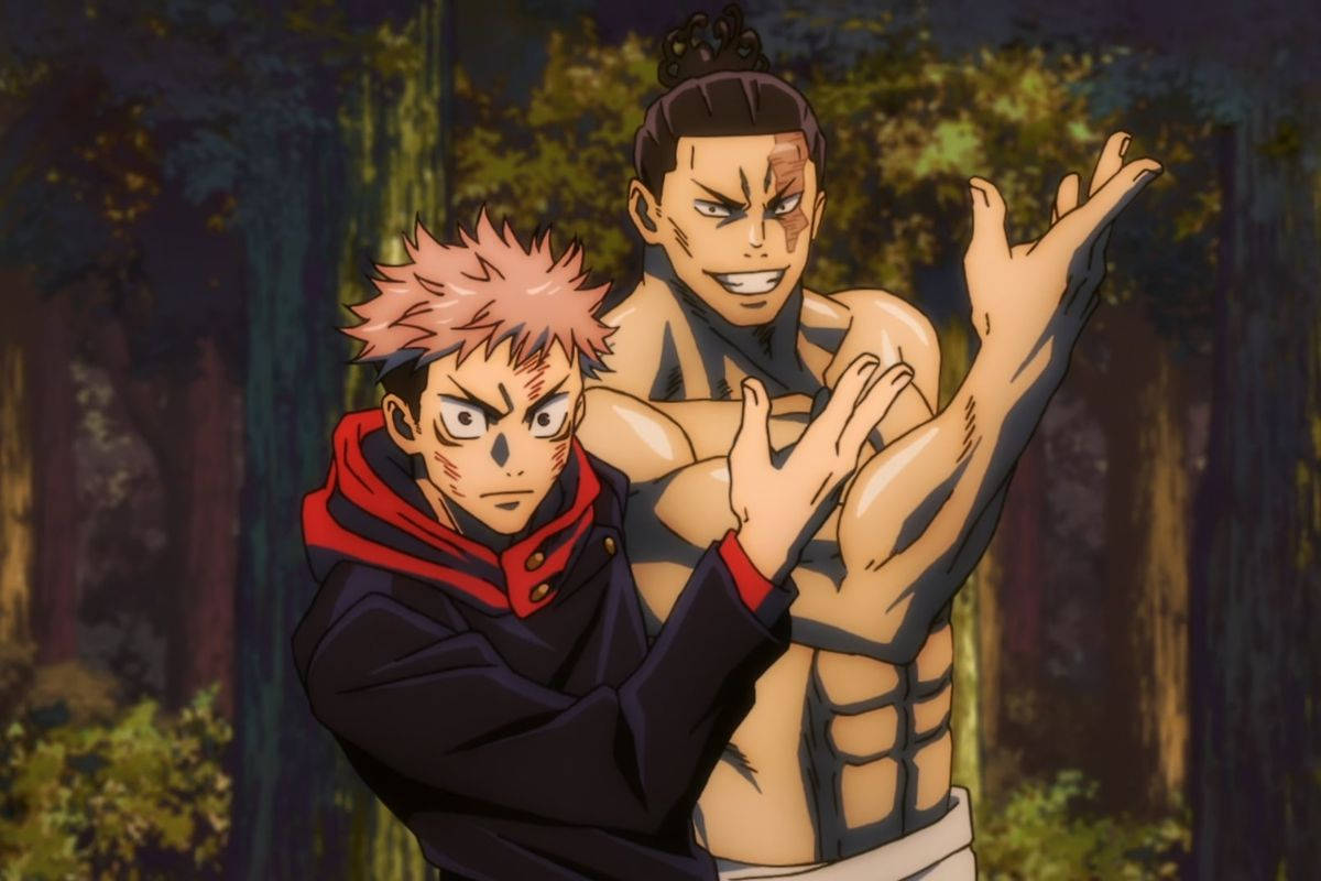 Πρωταγωνιστές του Anime - Jujutsu Kaisen Ταπετσαρία