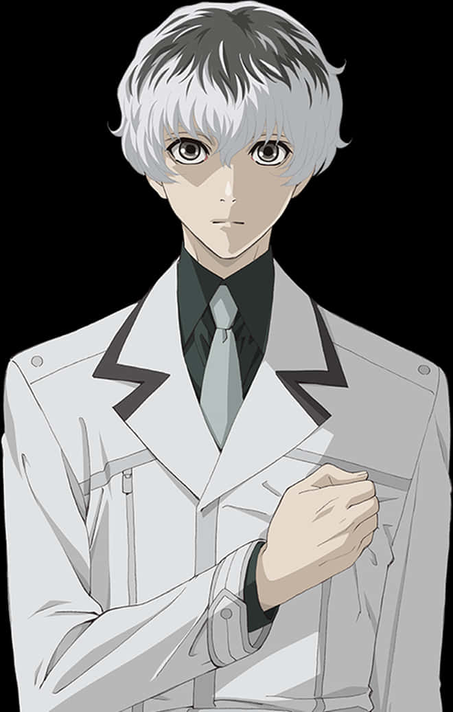Πορτρέτο του Anime Χαρακτήρα Kaneki Ken Ταπετσαρία