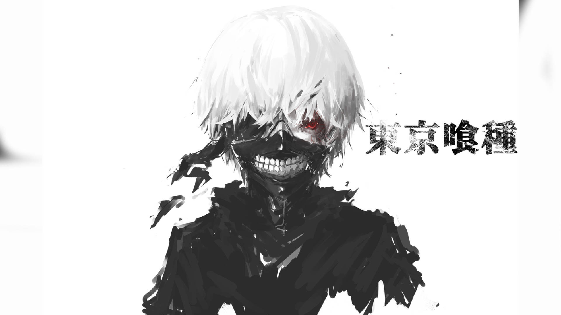 Λευκός Anime Ken Kaneki Tokyo Ghoul Ταπετσαρία
