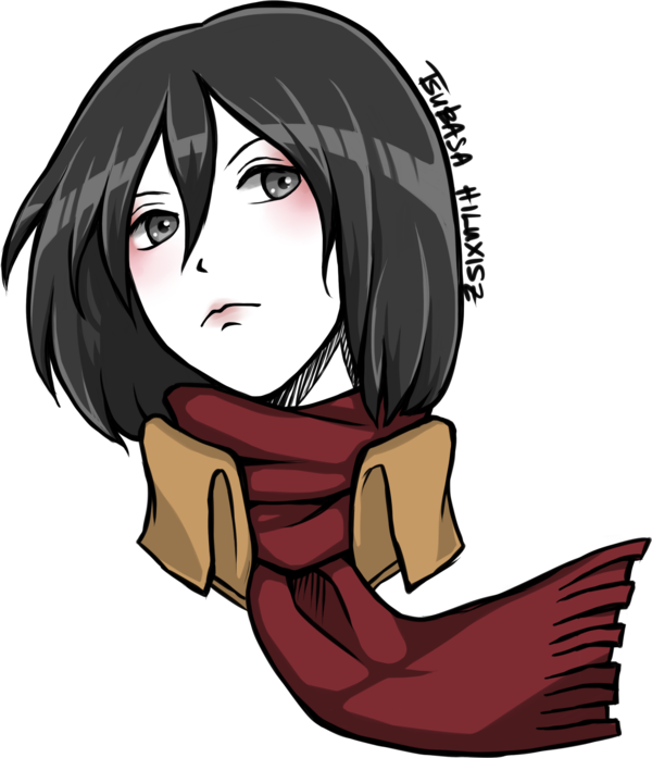 Πορτρέτο Anime της Mikasa Ackerman Ταπετσαρία