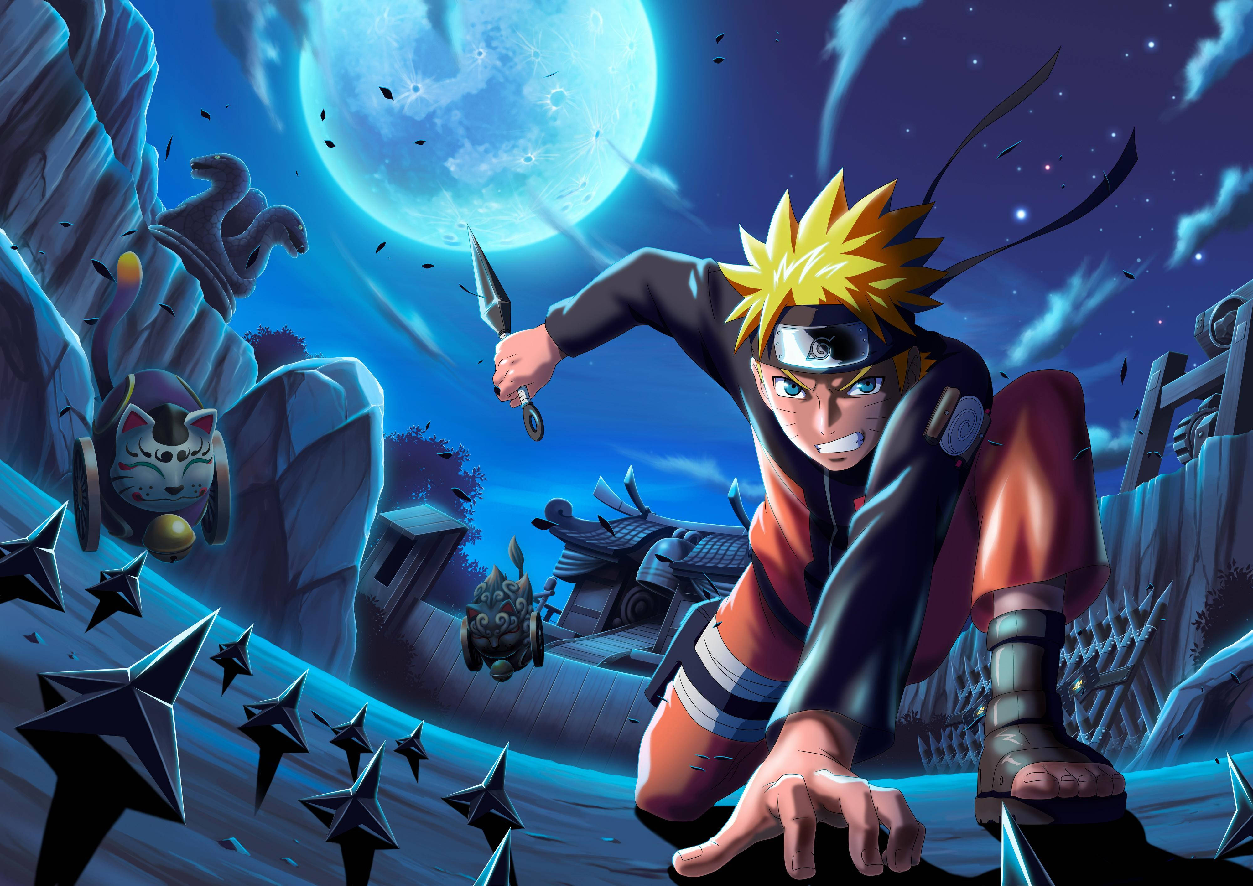 Όλοι οι Χαρακτήρες Anime Ninja Naruto Ταπετσαρία