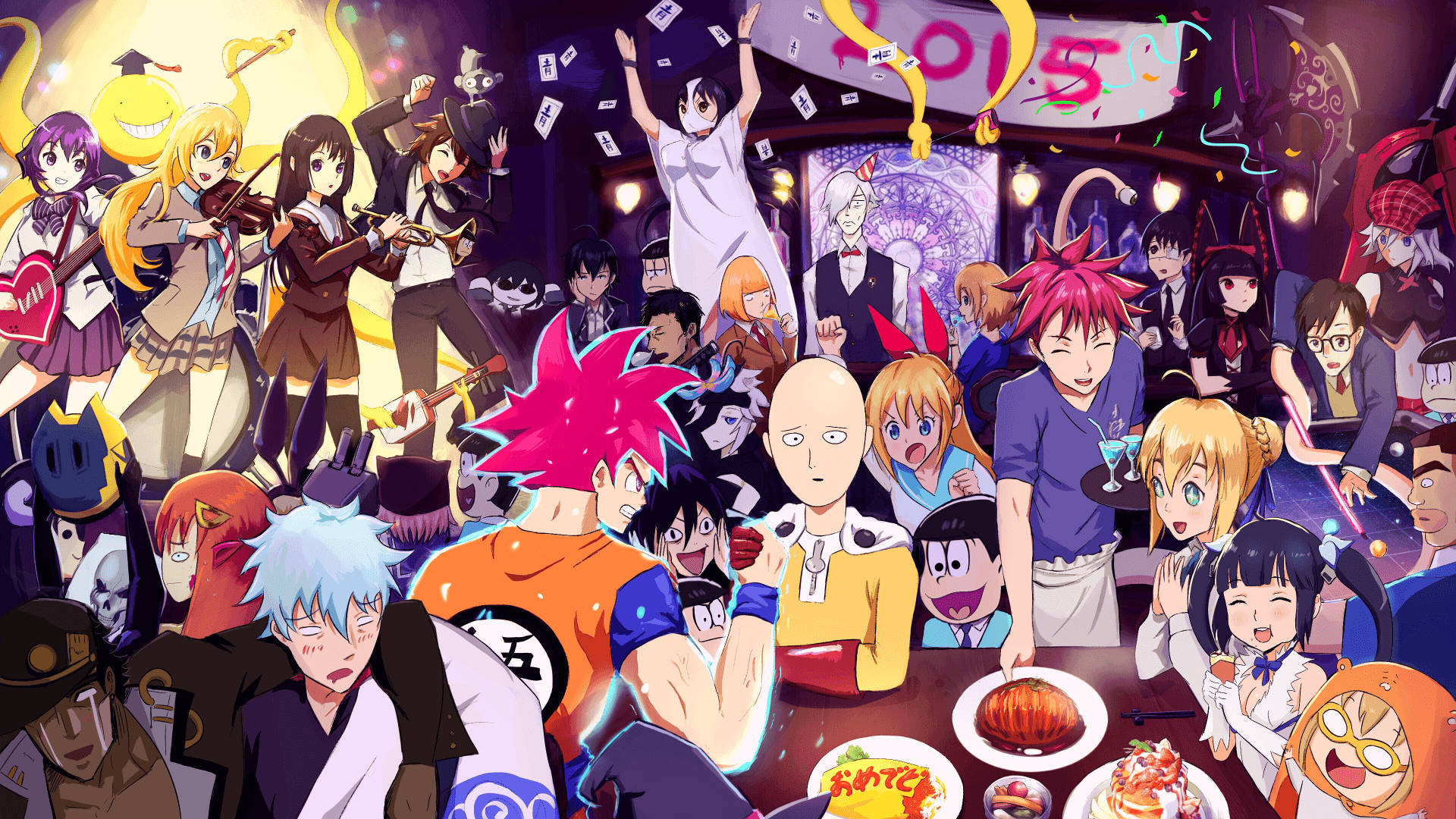 Χαριτωμένο Anime PFP Crossover Ταπετσαρία