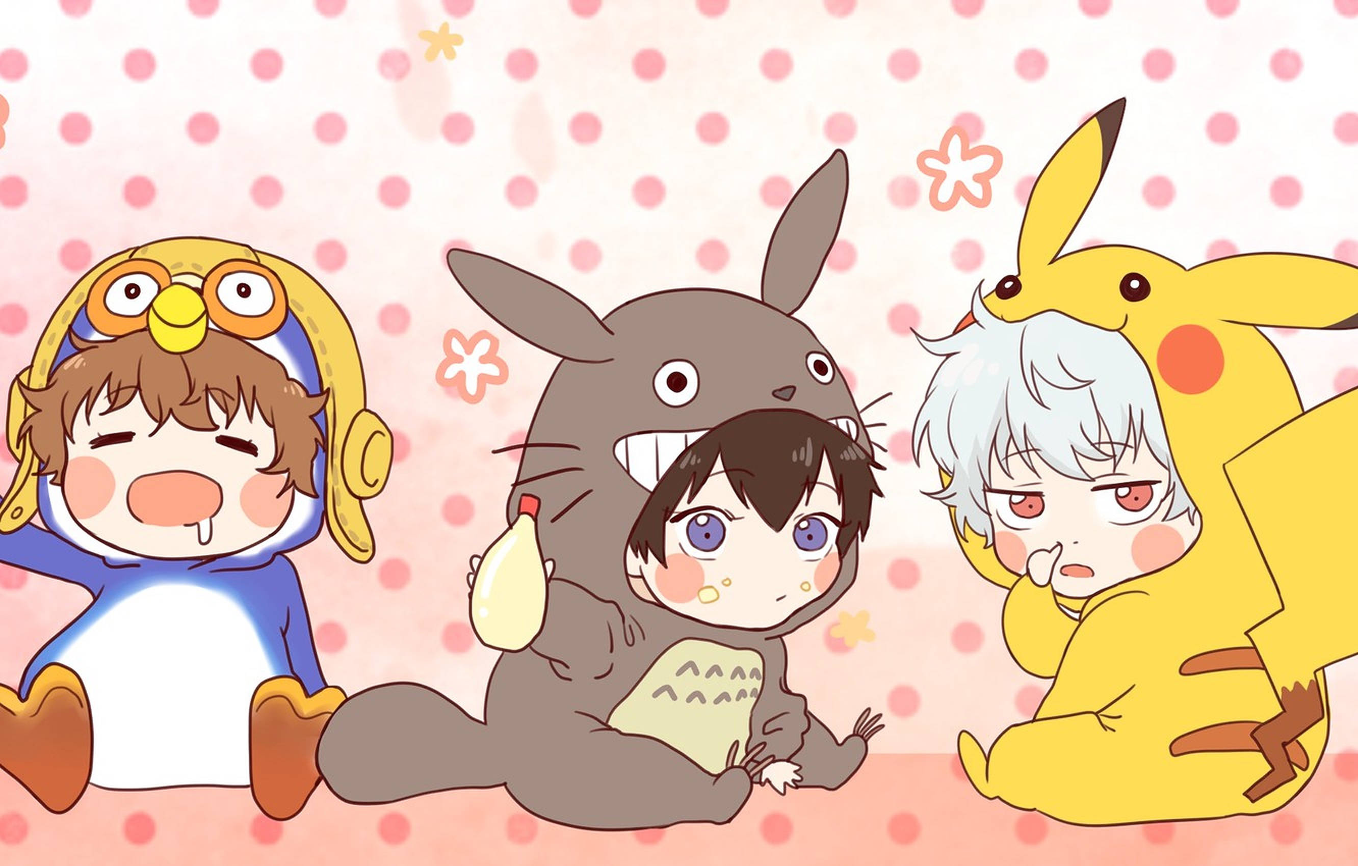 Πιτζάμες Anime Παιδιών με Pikachu Ταπετσαρία