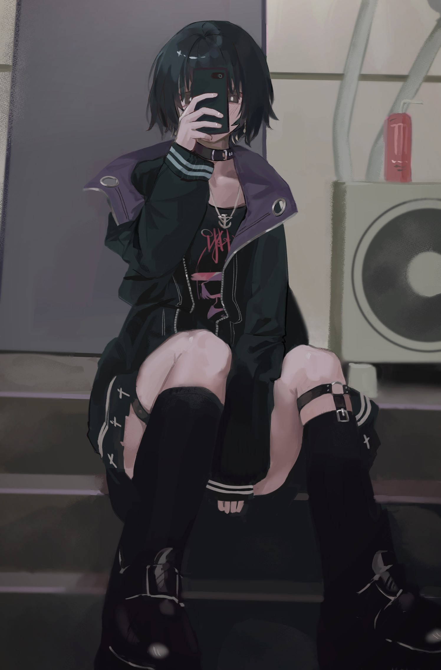 Anime Τηλέφωνο Γκοθ Ταπετσαρία