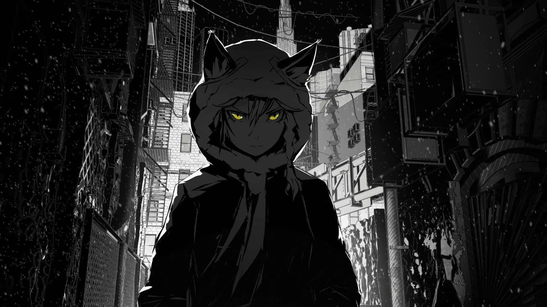 Μπες σε έναν Σκοτεινό Φανταστικό Κόσμο Anime Ταπετσαρία
