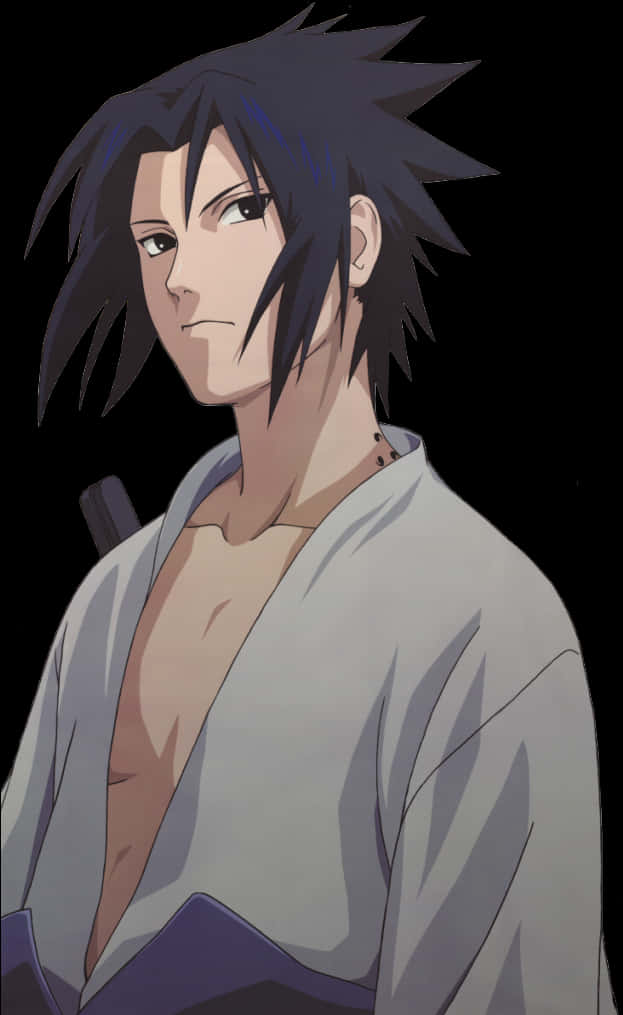Πορτρέτο Anime του Sasuke Uchiha Ταπετσαρία