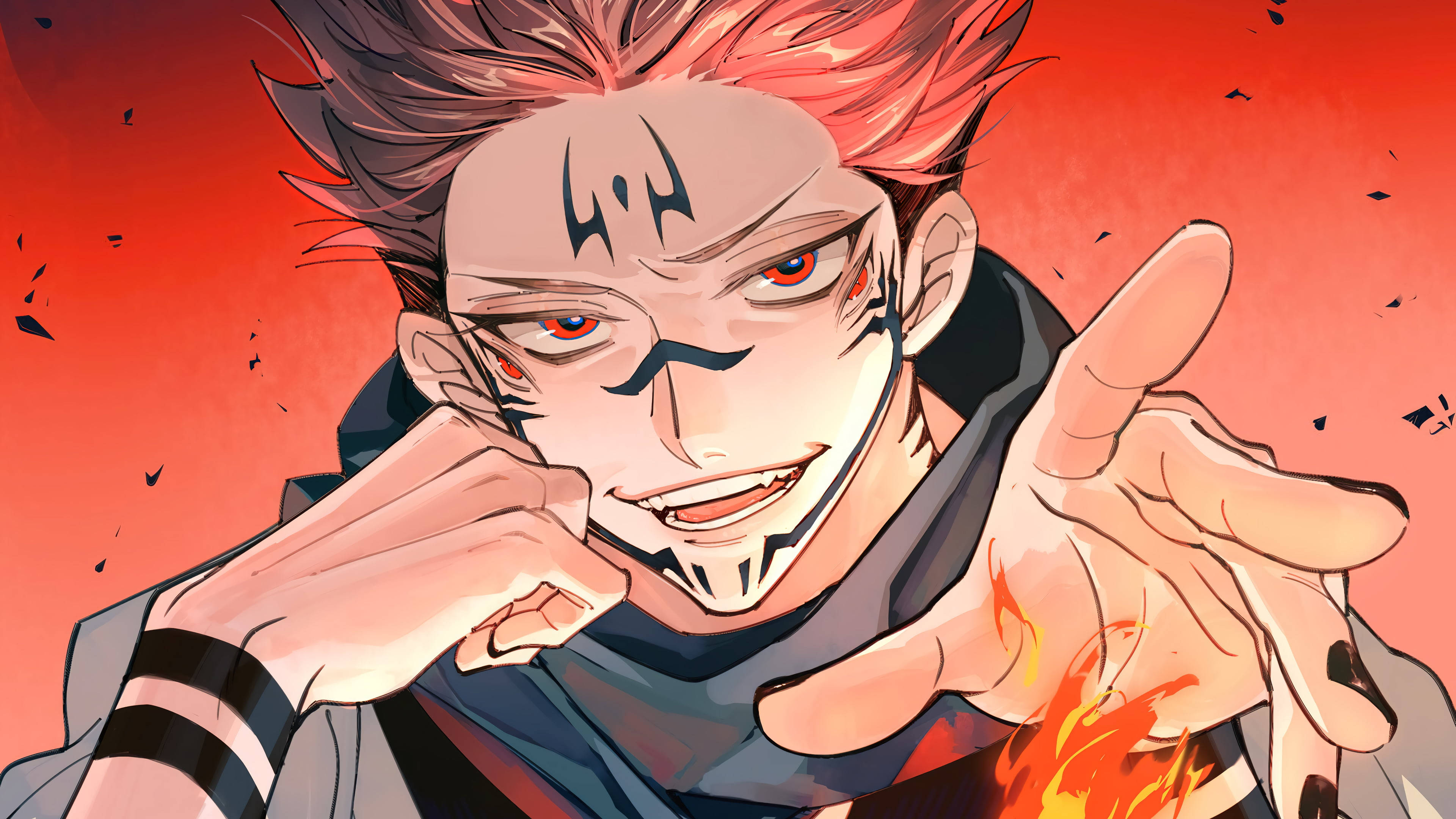 Χαριτωμένος Anime Sukuna Ταπετσαρία