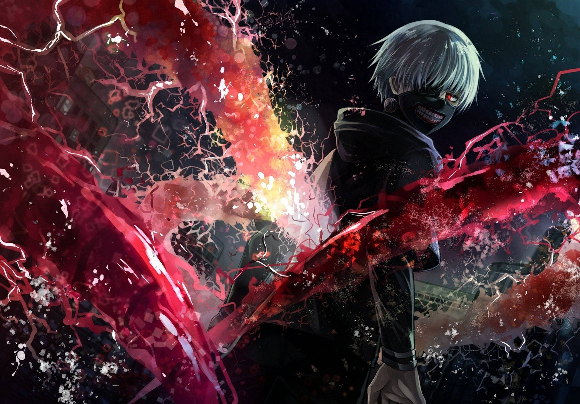 Anime Tokyo Ghoul Ken Kaneki Ταπετσαρία