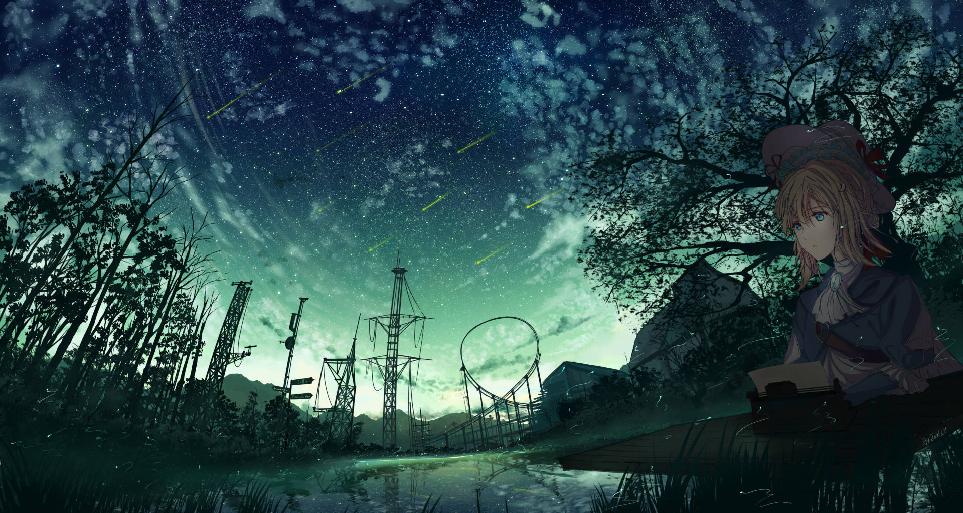 Anime Χαρακτήρες Violet Evergarden Ταπετσαρία
