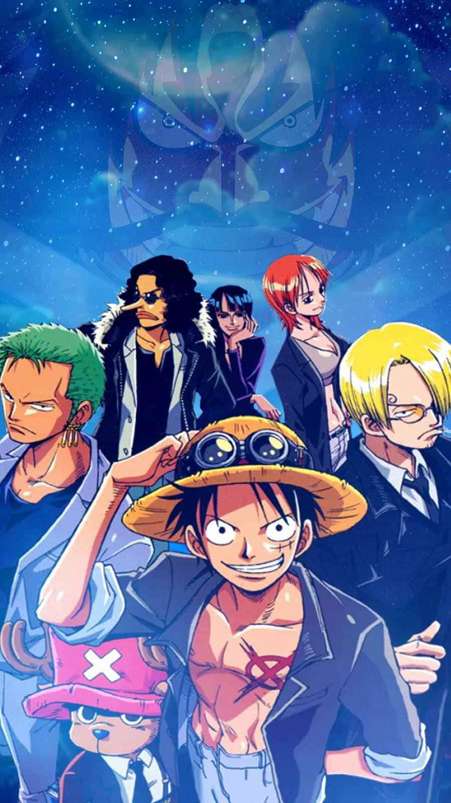 Καυτό Anime Wallpaper για Κινητό: Οι Πειρατές των Καπέλων από Ψάθα Ταπετσαρία