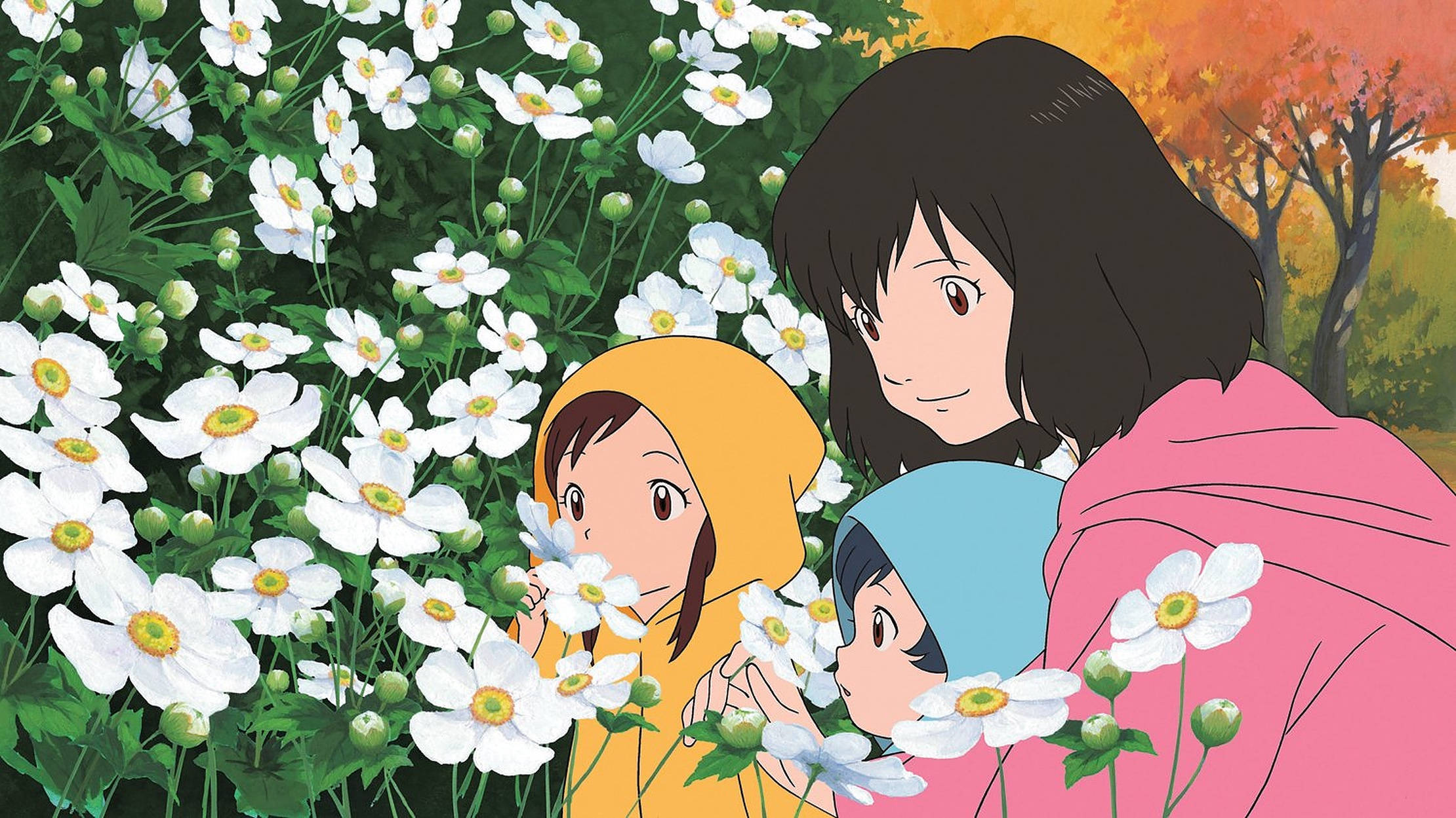 Παιδιά Λύκοι Anime Παιδιά Ταπετσαρία