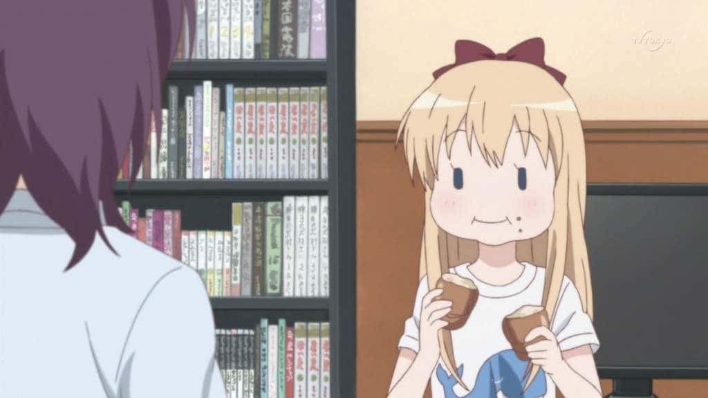 Αστεία Παρεξήγηση σε Anime Ταπετσαρία