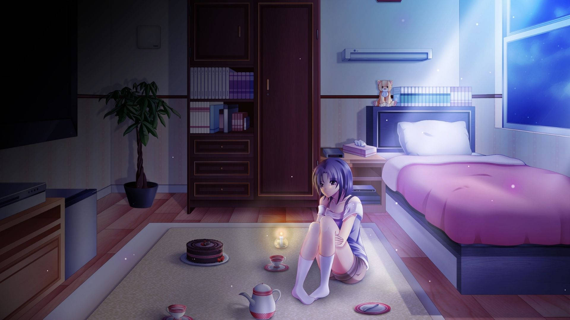 Εκθαμβωτικό Δωμάτιο Anime Ταπετσαρία