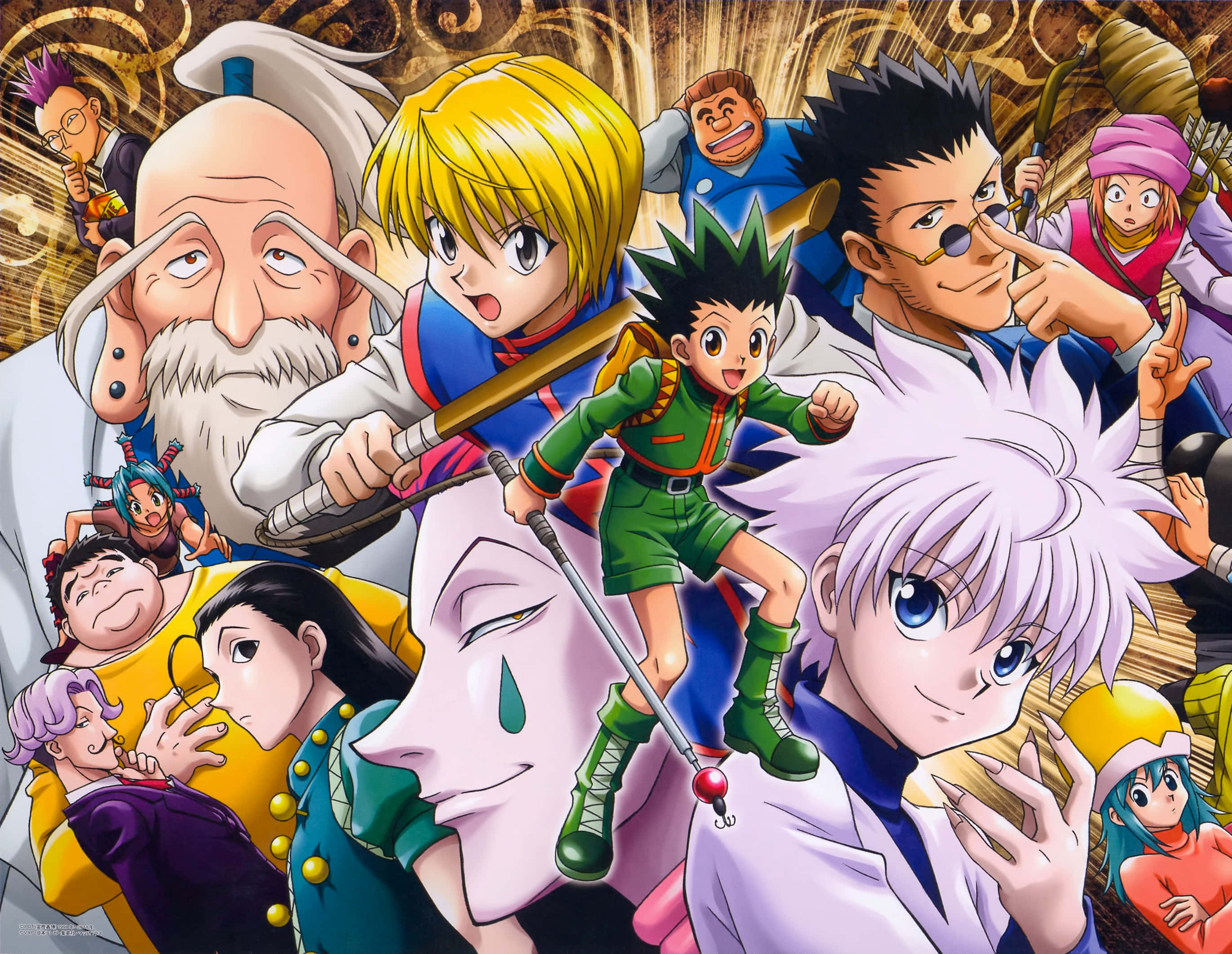 Δύο Ήρωες Anime, Ενωμένοι στη Μάχη! Ταπετσαρία