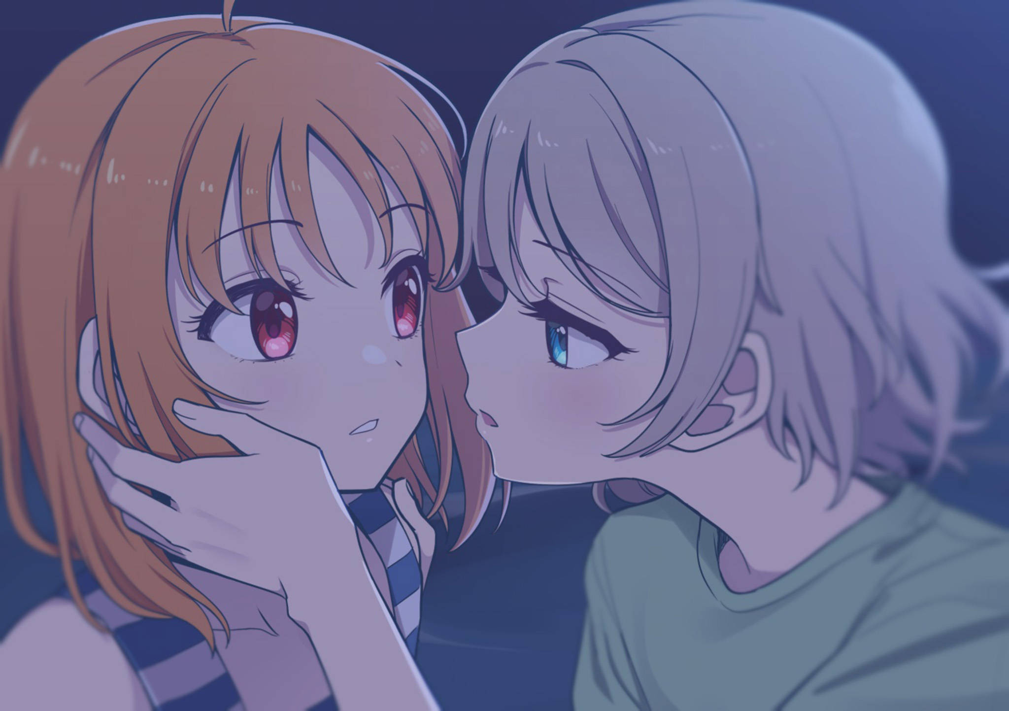 Λεσβιακό Anime You και Chika Ταπετσαρία