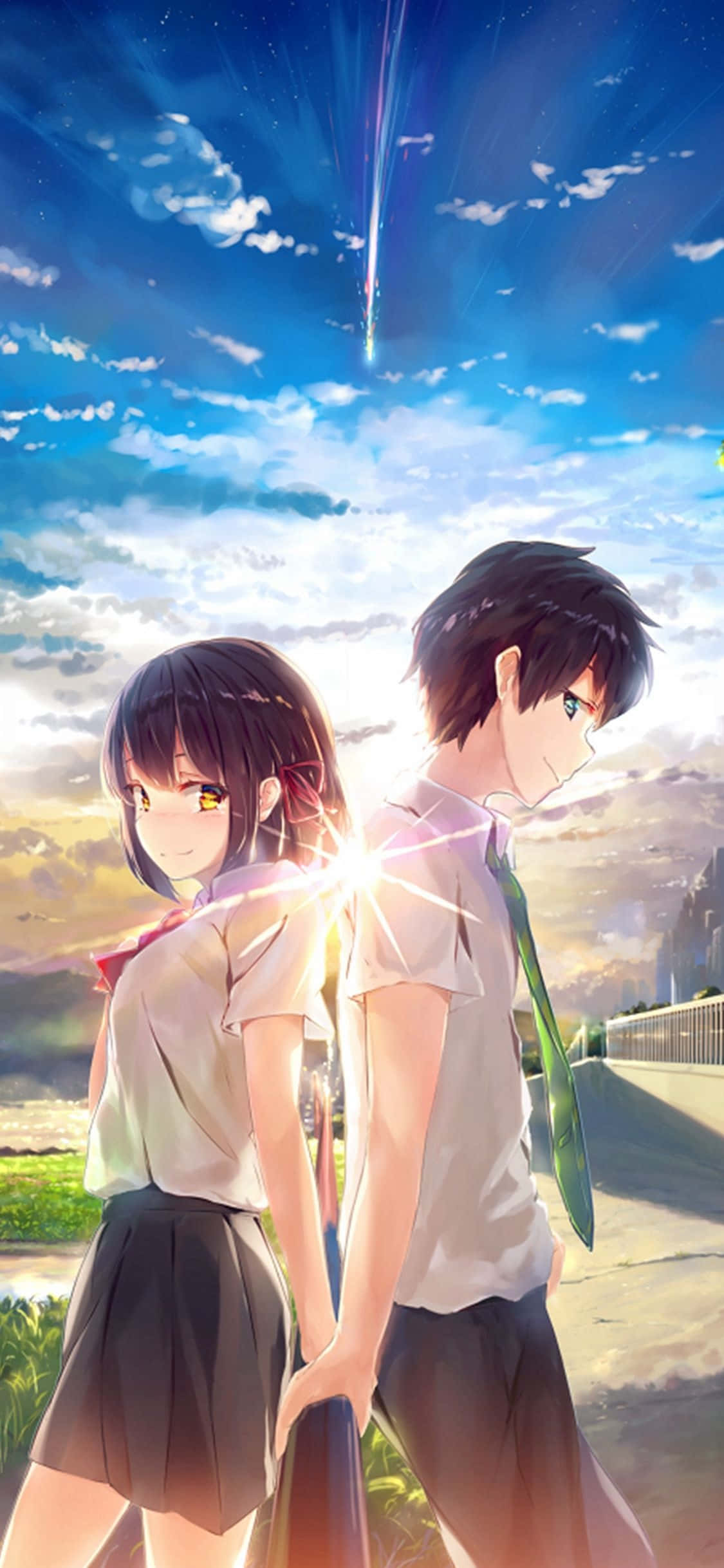 Γλυκό Anime Your Name.2016 ταινία Ταπετσαρία