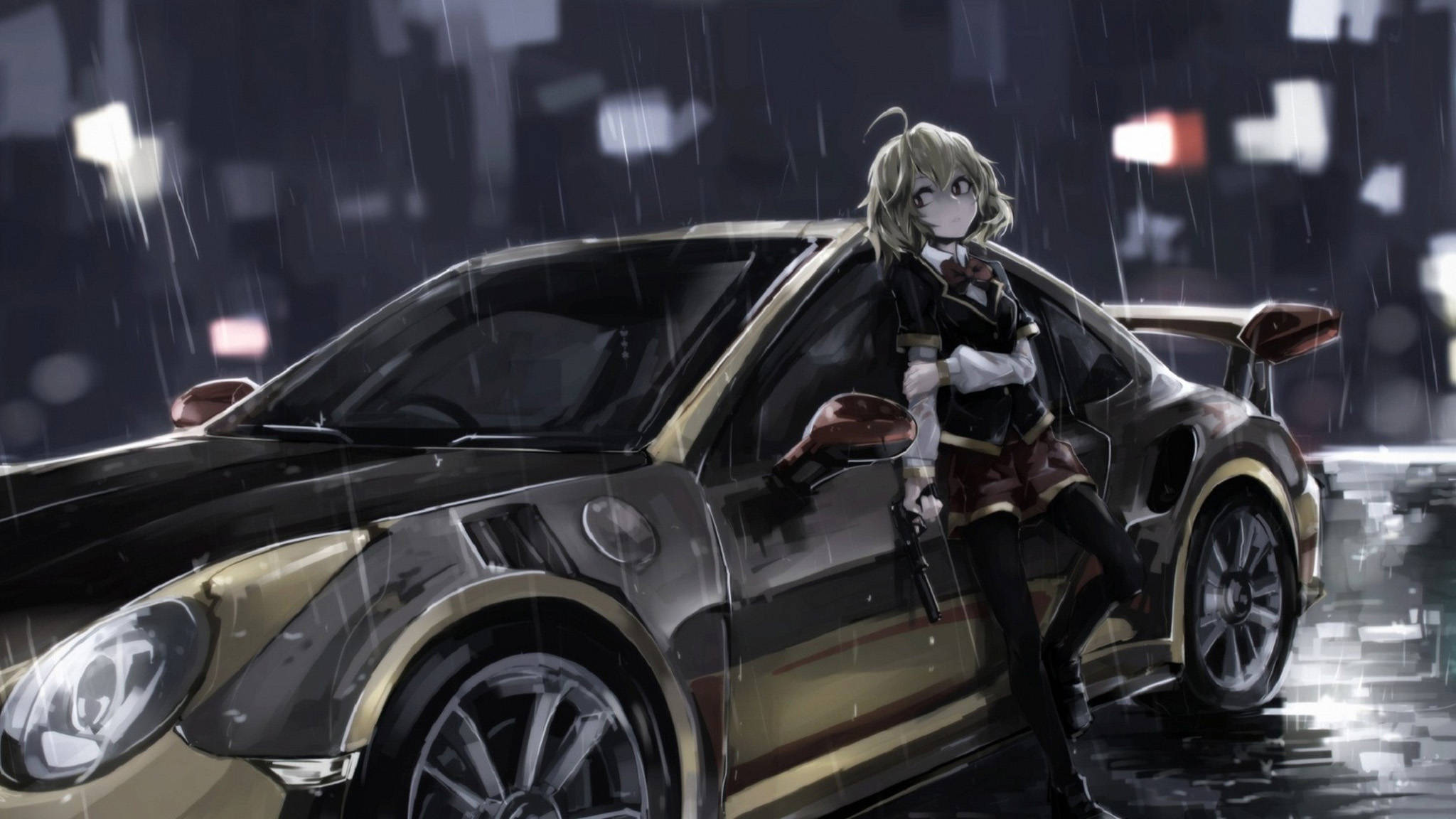 Anime αυτοκίνητο Nissan GT-R Ταπετσαρία
