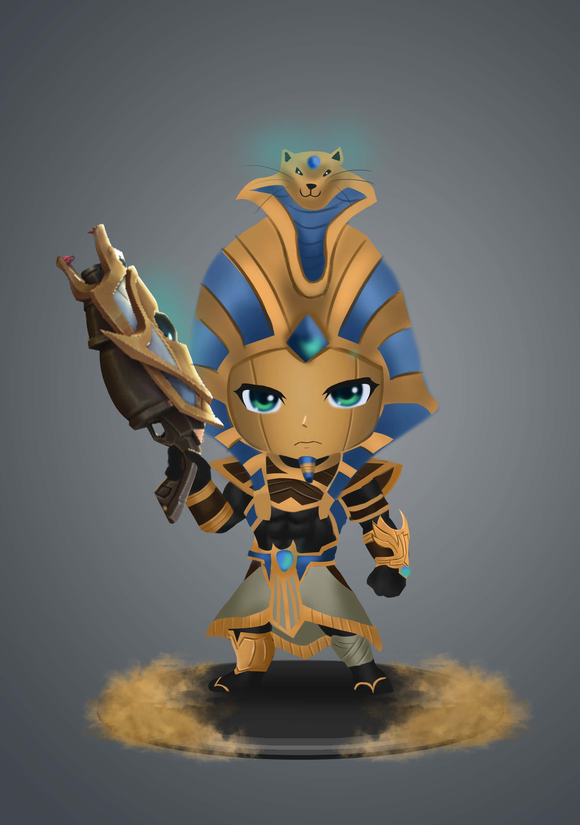 Anime Στυλ Anubis Mobile Legends Roger Ταπετσαρία