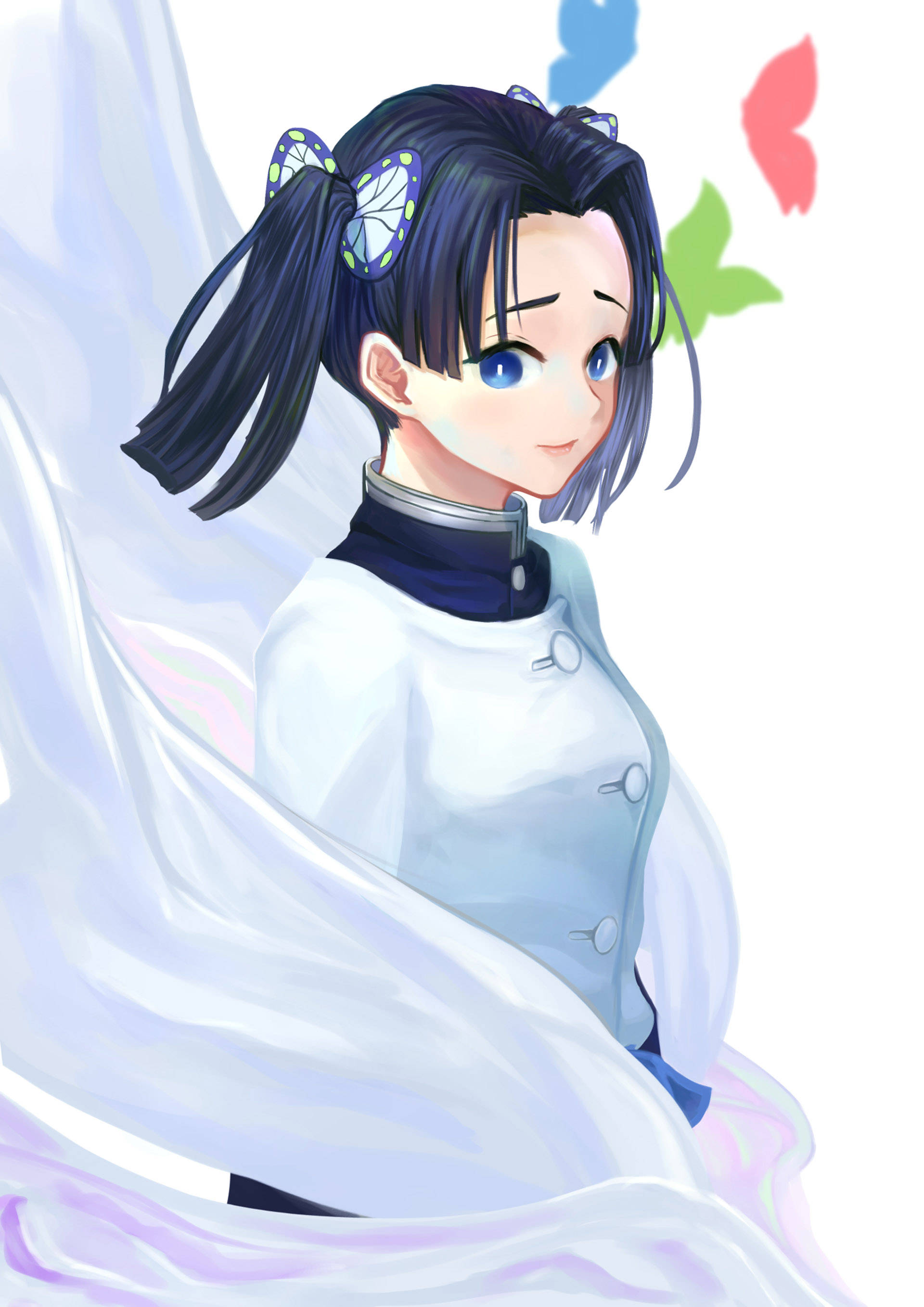 Aoi Kanzaki Πολύχρωμες Πεταλούδες Ταπετσαρία