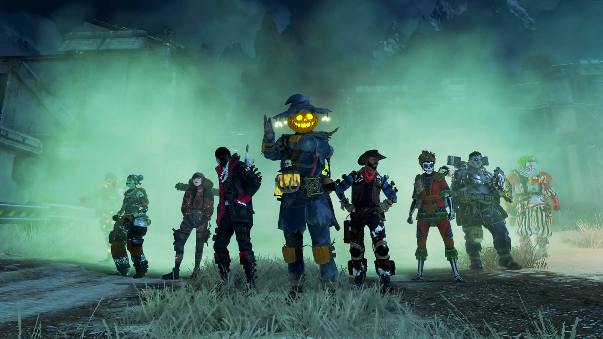 Apex Legends Octane Κίτρινο Κεφάλι — Gaming GIF Ταπετσαρία