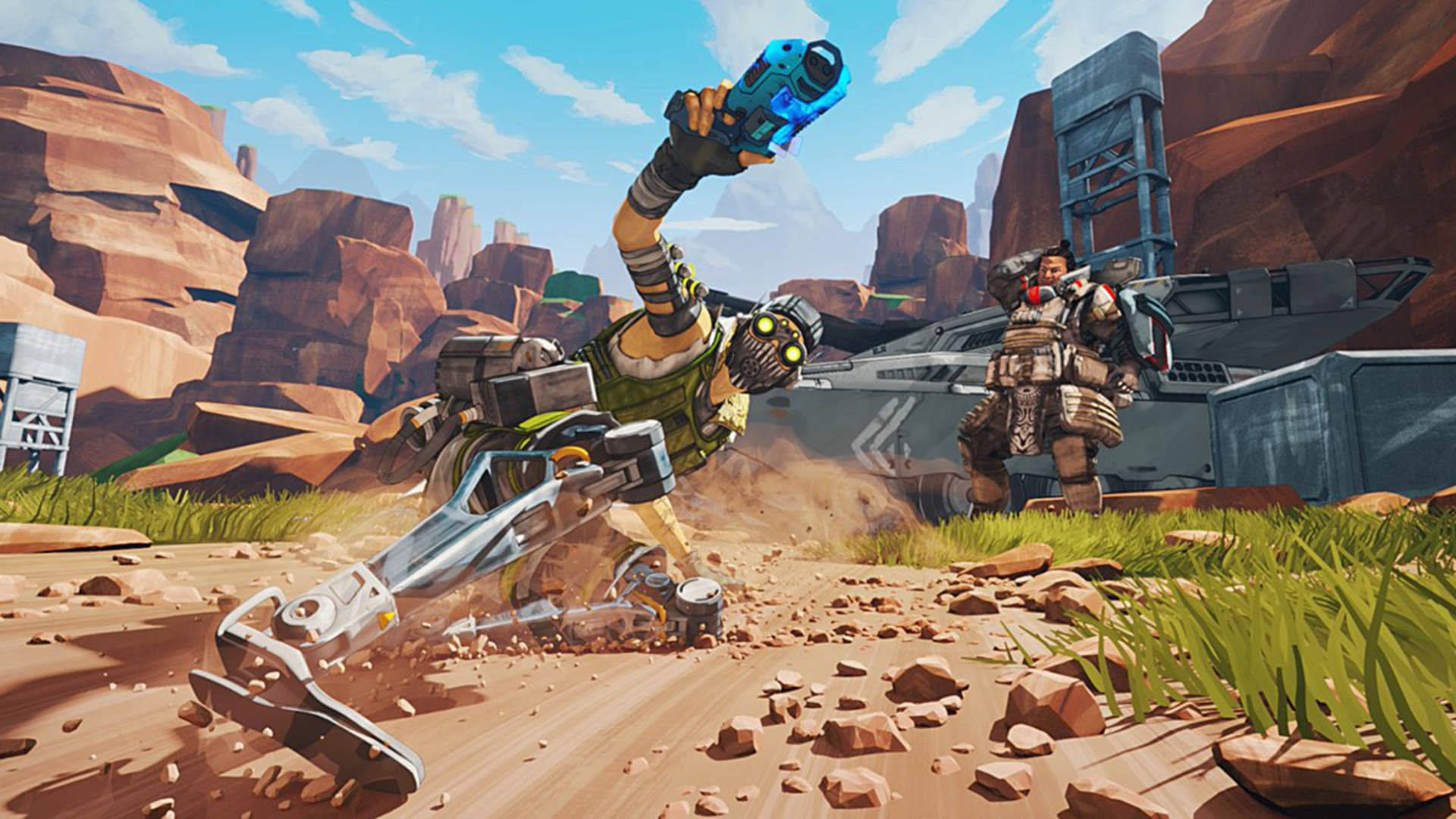 Ατύχημα στο παιχνίδι Apex Legends με τον Octane — Gaming GIF Ταπετσαρία