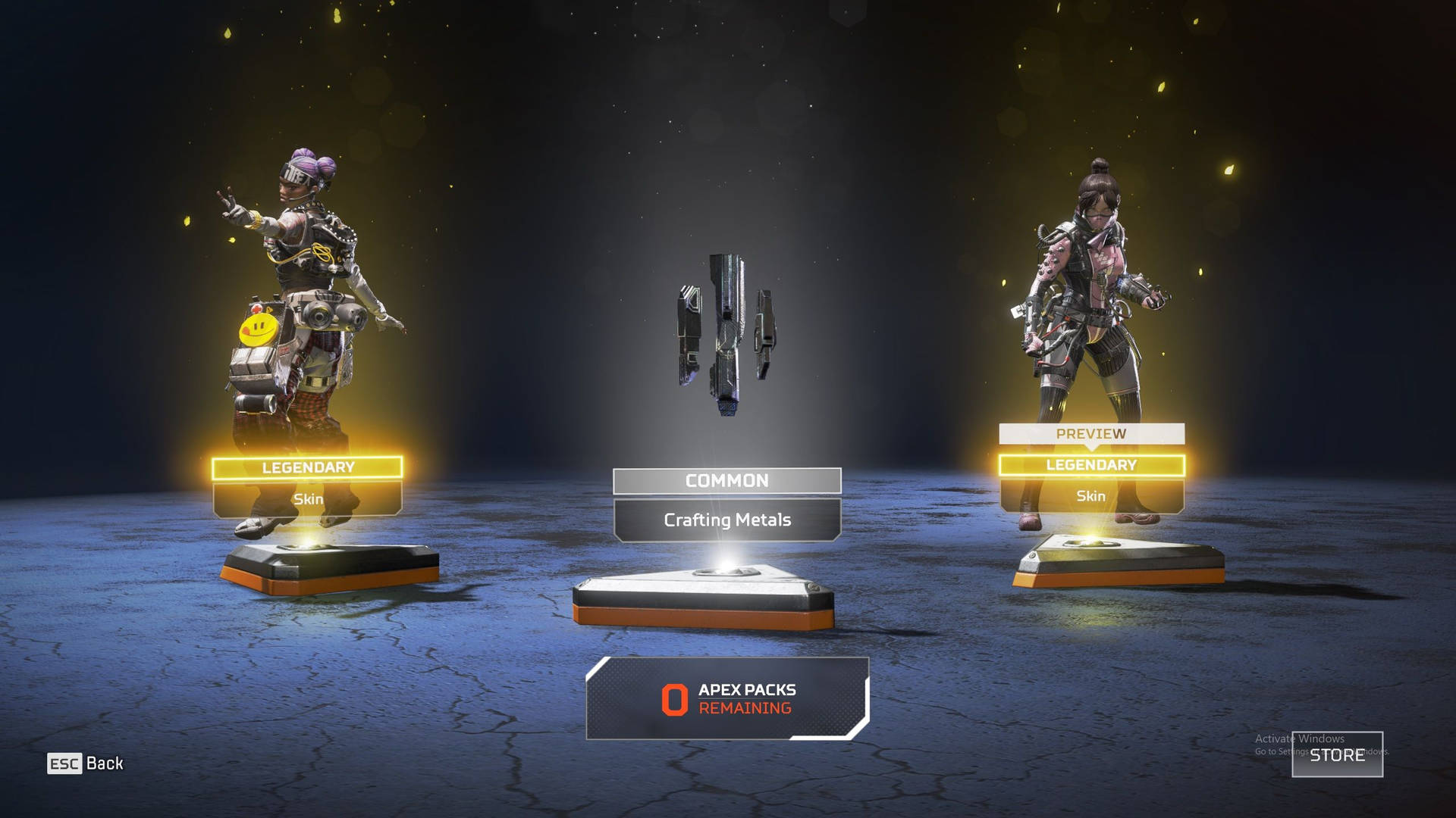 Apex Legends Octane Wraith Μαχαίρι — Gaming GIF Ταπετσαρία