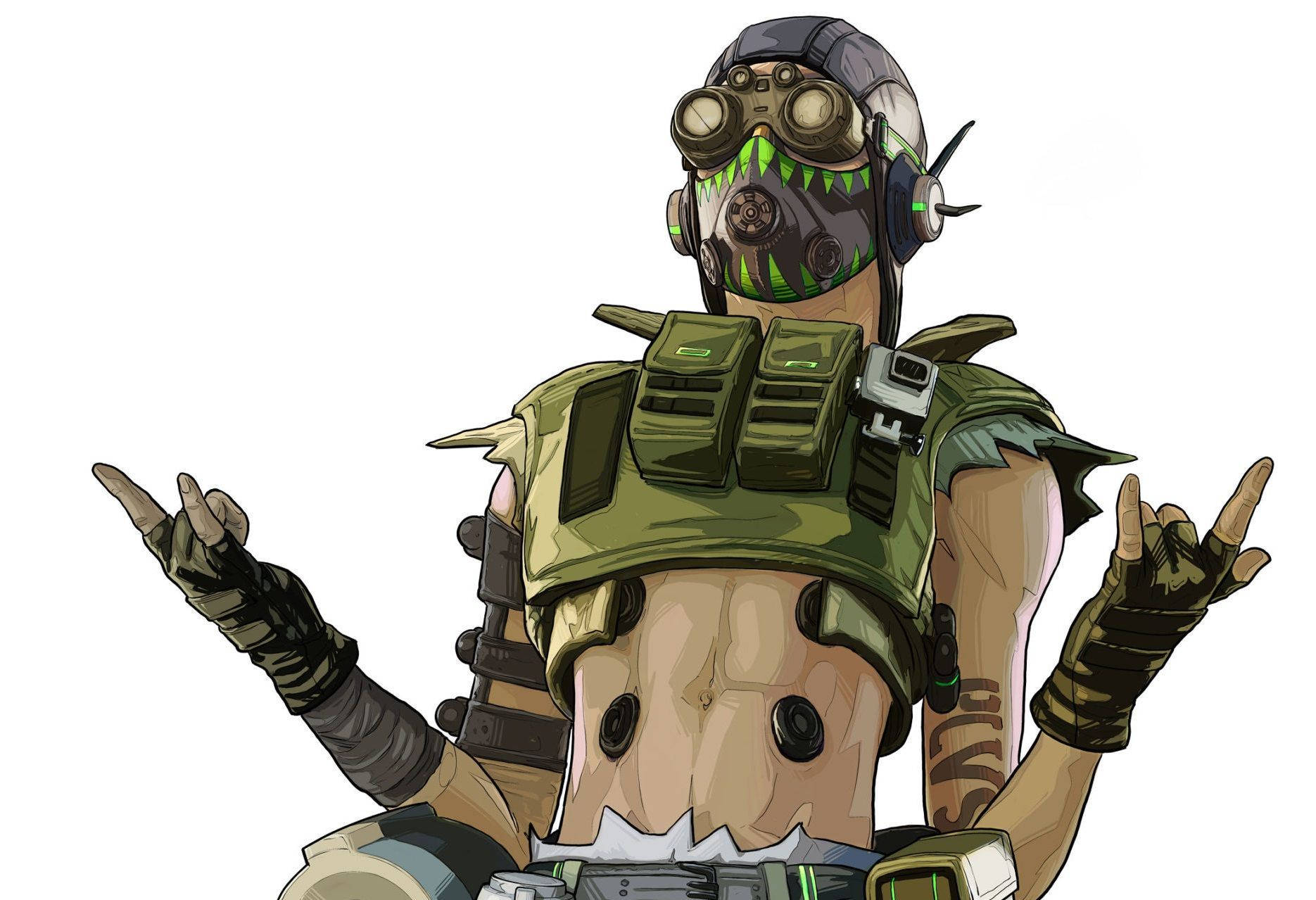Apex Legends Octane Μαύρα Γυαλιά Ταπετσαρία