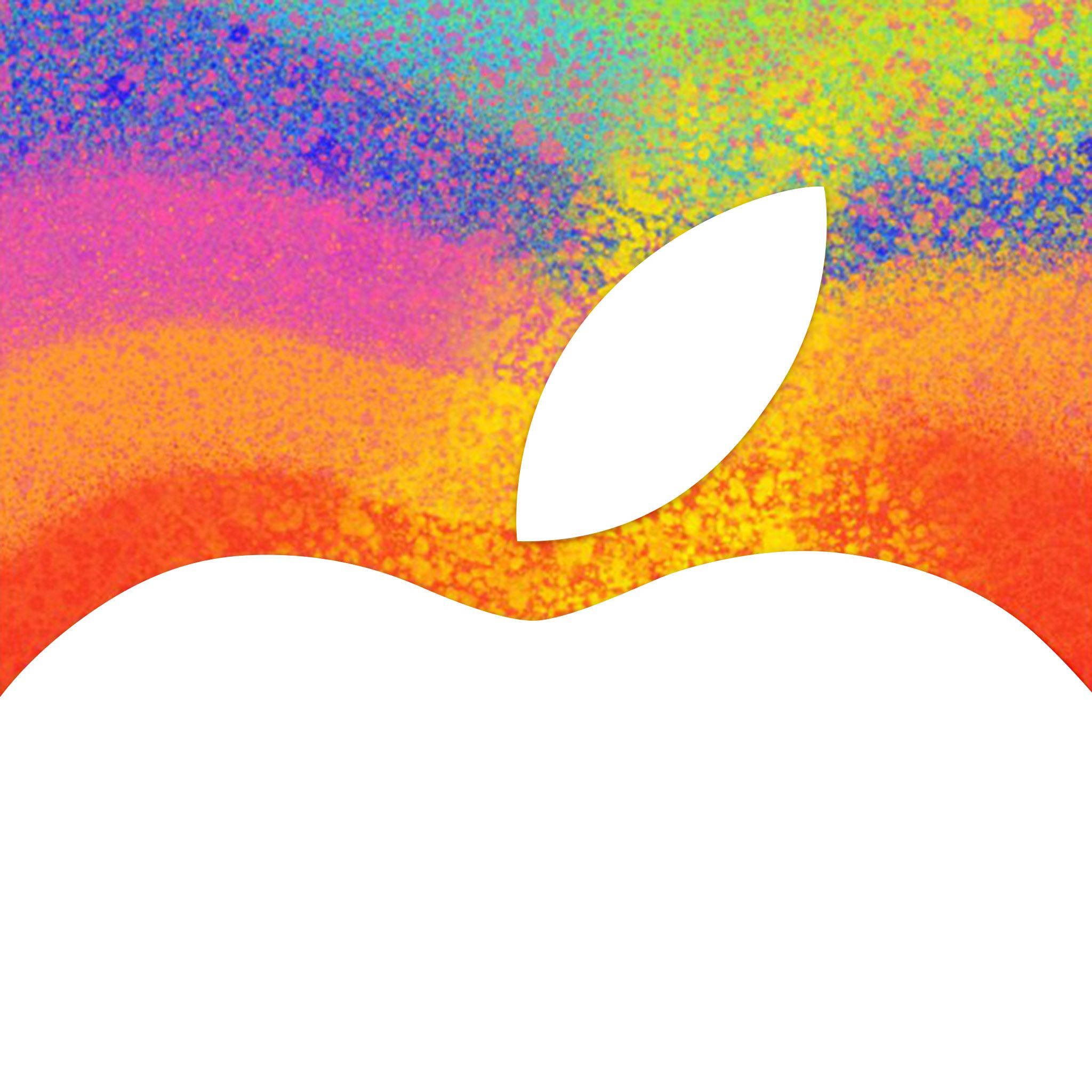 Ουράνιο Τόξο Apple Art για iPad Mini Ταπετσαρία