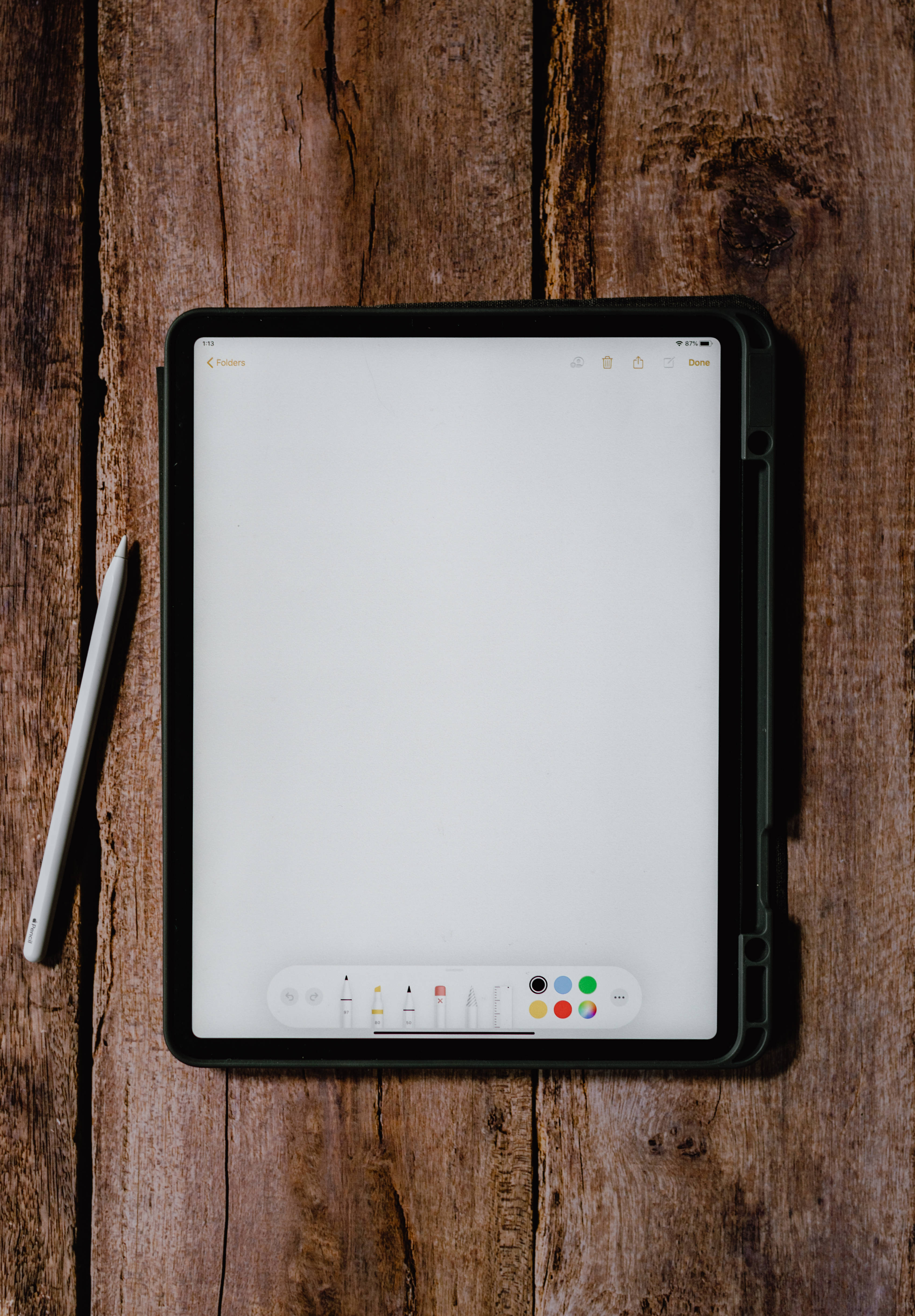 Apple iPad Pro με Εφαρμογή Σχεδίασης Ταπετσαρία