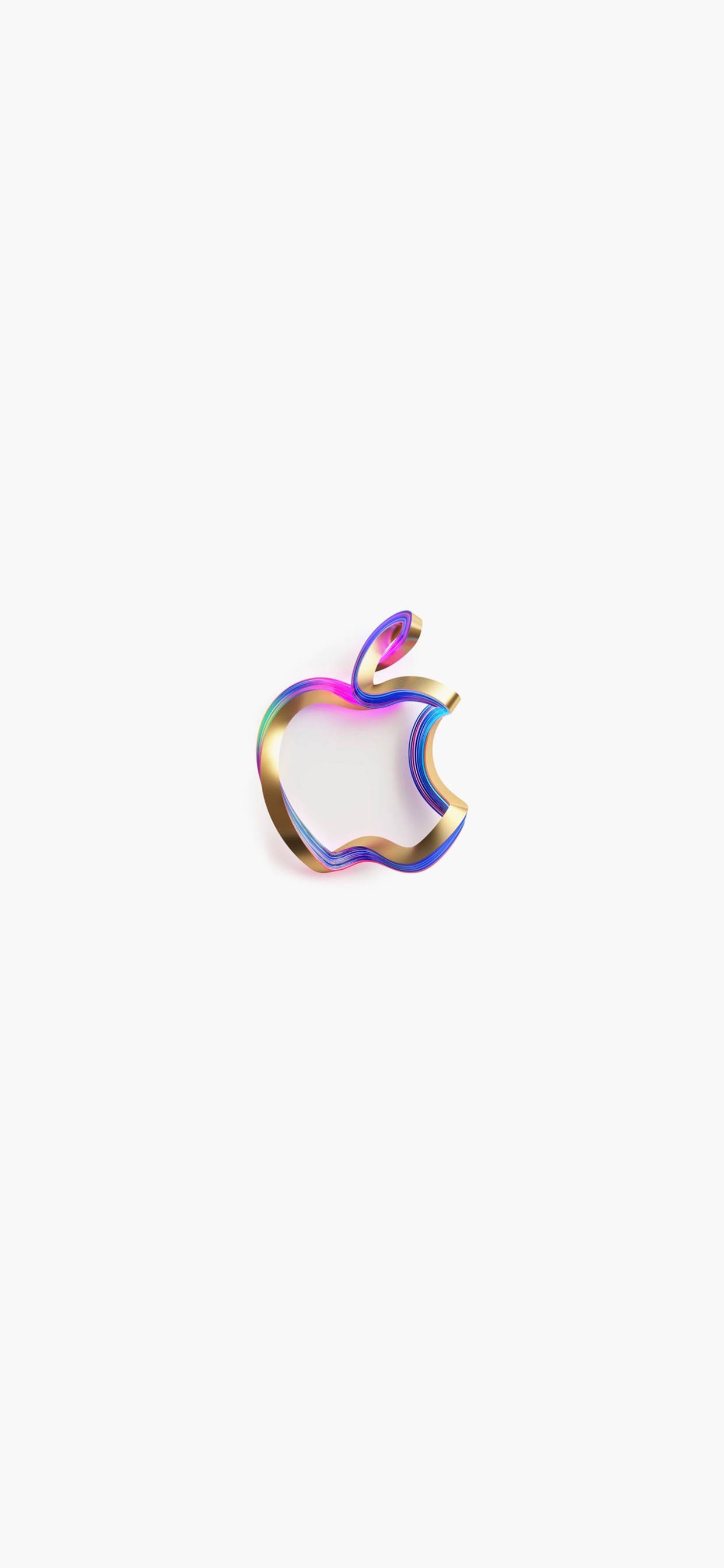 Χρυσό Λογότυπο Apple iPhone Ταπετσαρία