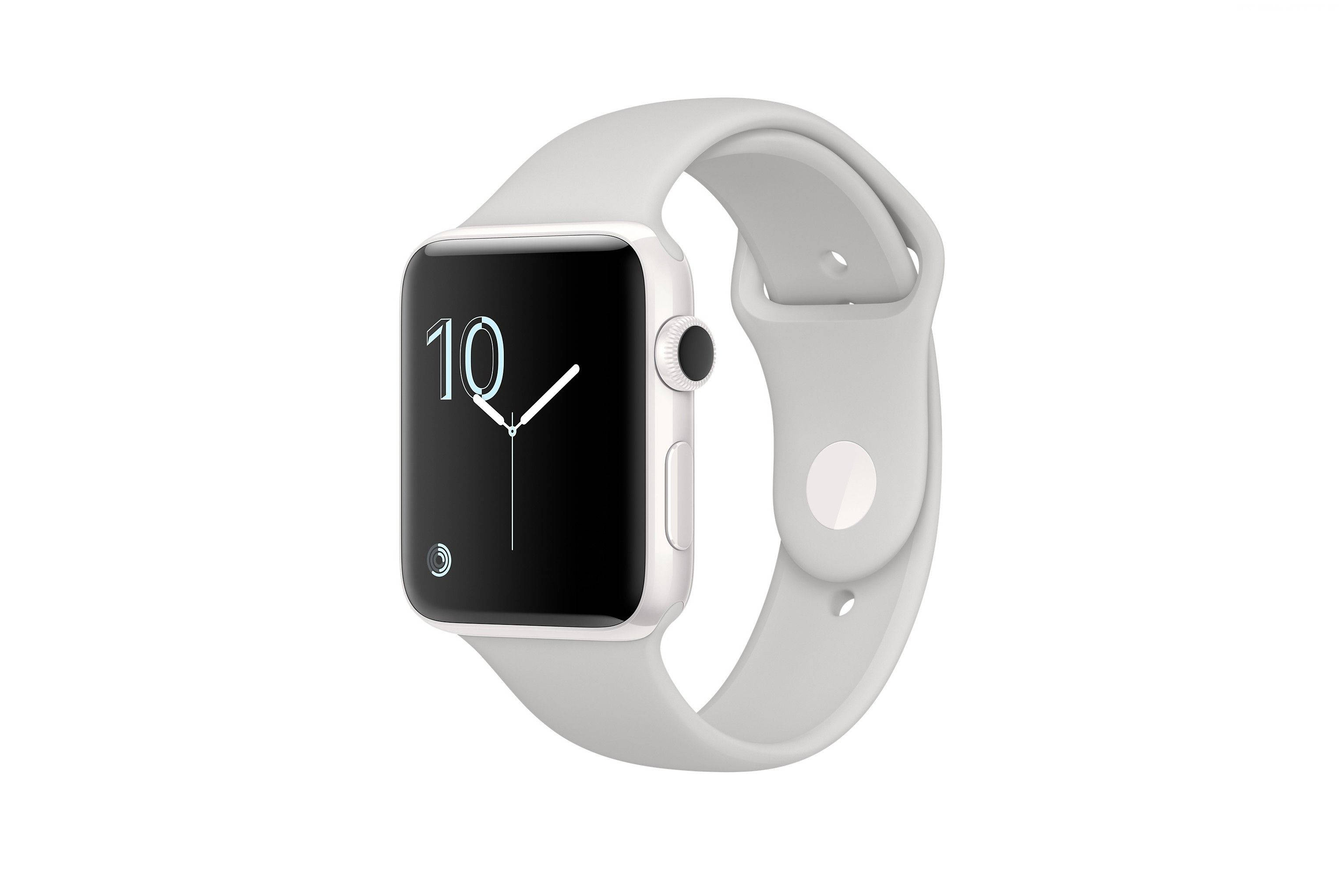 Apple Watch Καθαρό Λευκό Στεφάνι Υπογραφής Ταπετσαρία