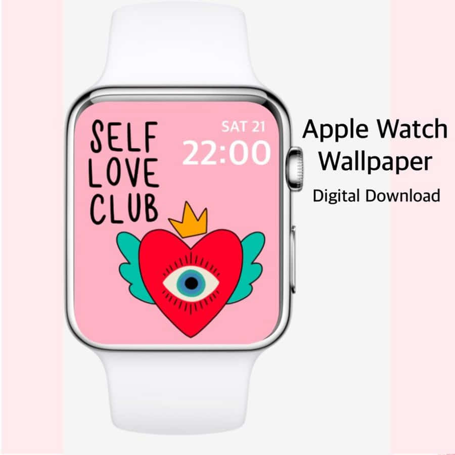 Αγάπη για Apple Watch με γλυκιά όψη Ταπετσαρία