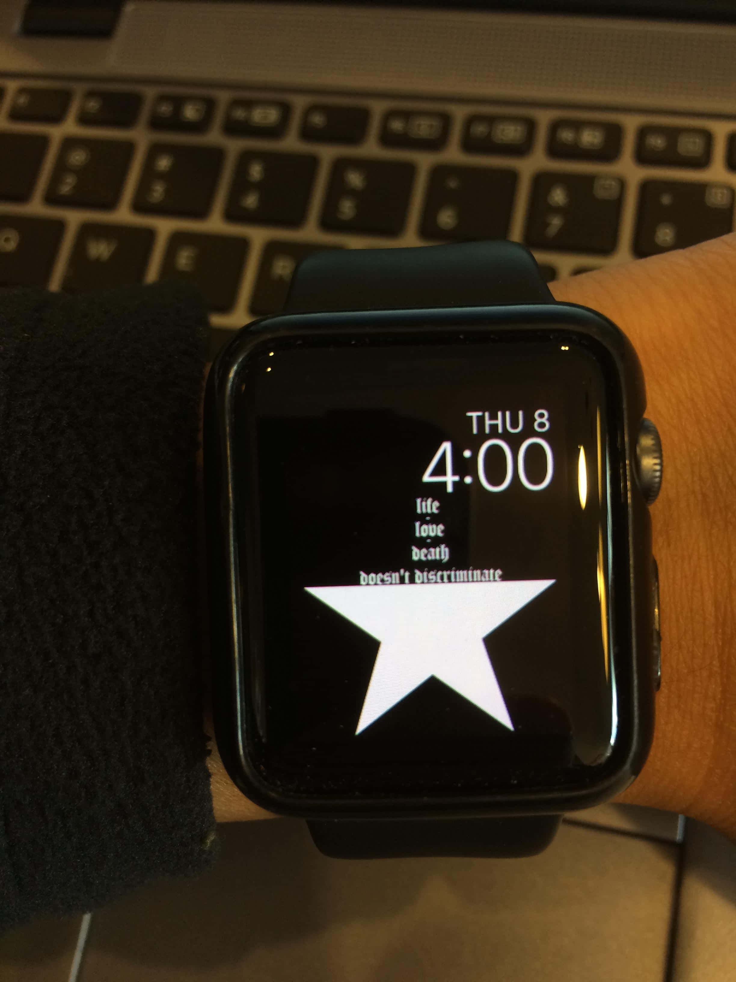Κομψό Apple Watch που Αναδεικνύει Χαρακτηριστικά Γυμναστικής Ταπετσαρία