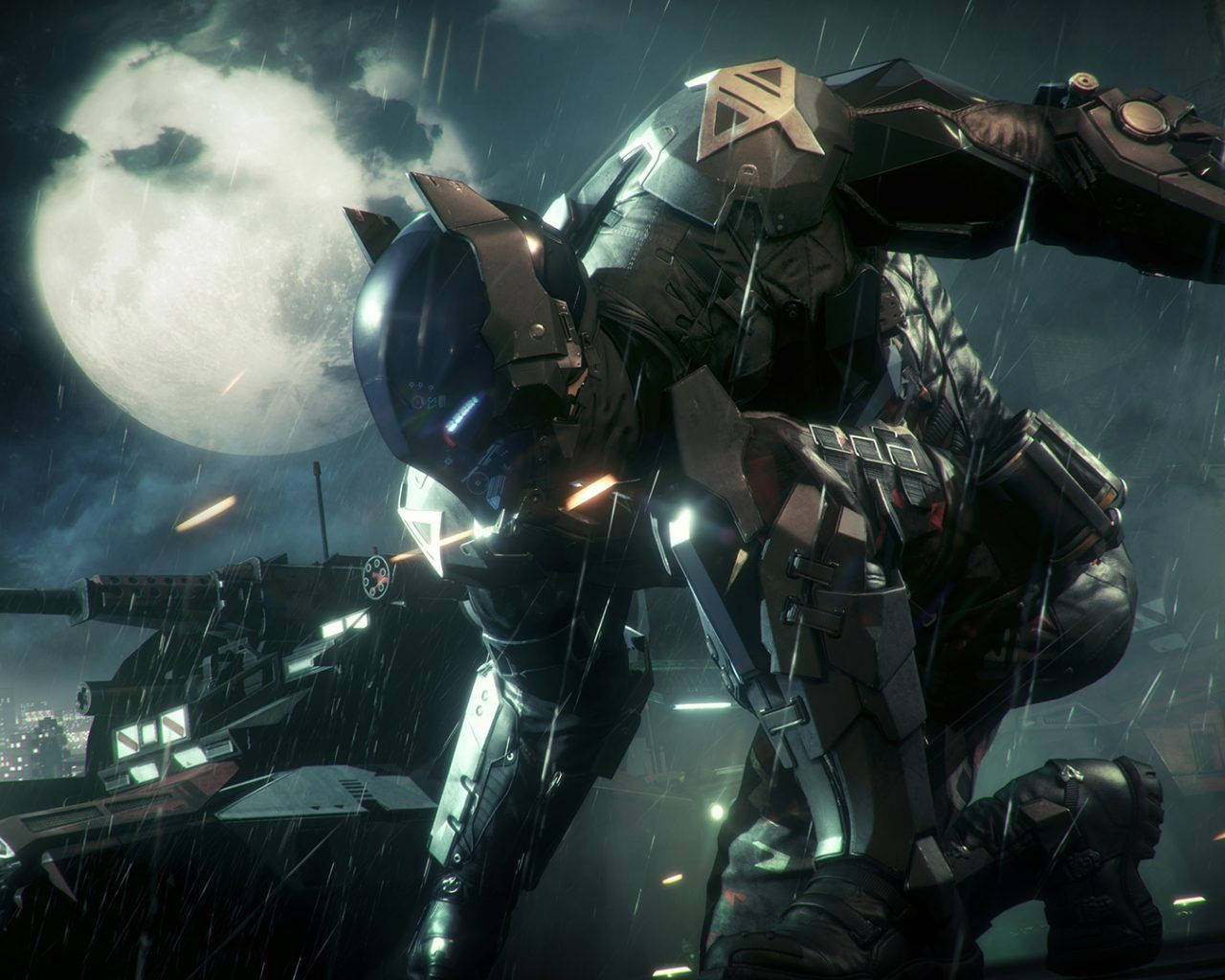 Ρομποτικός Μπάτμαν από το Arkham Knight Ταπετσαρία