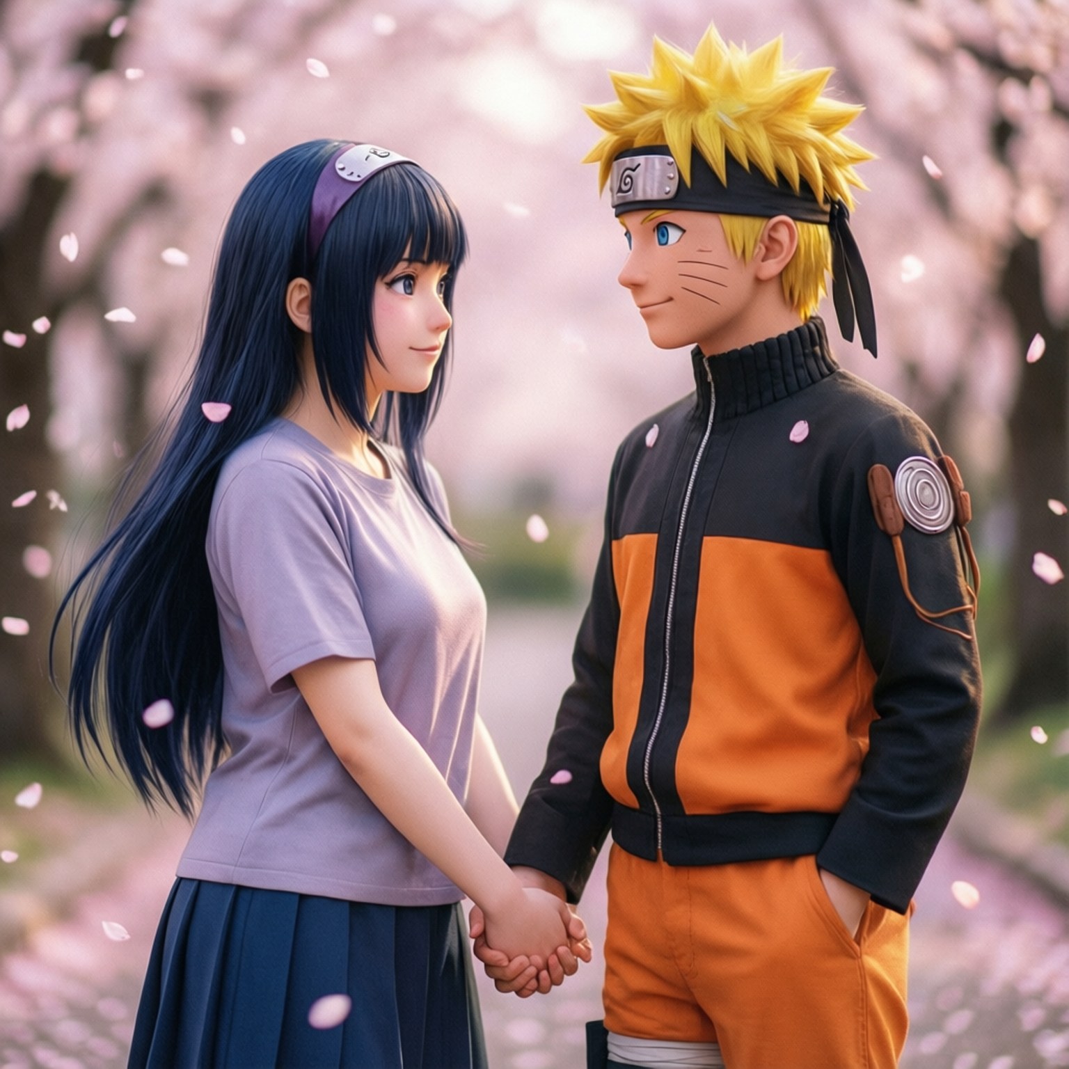 Νaruto και Hinata Αγάπη Ταπετσαρία