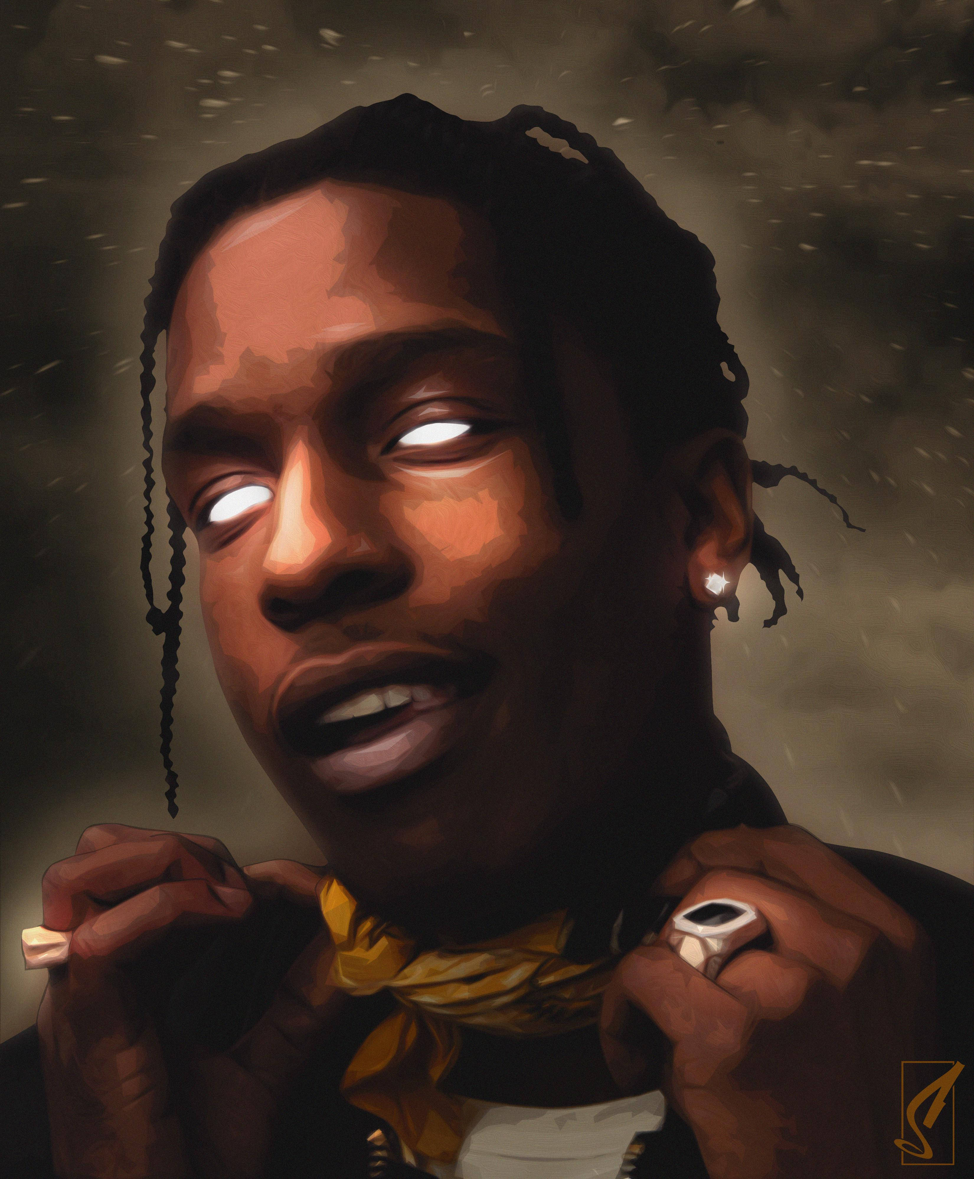 Ανατριχιαστική Τέχνη του Asap Rocky Ταπετσαρία